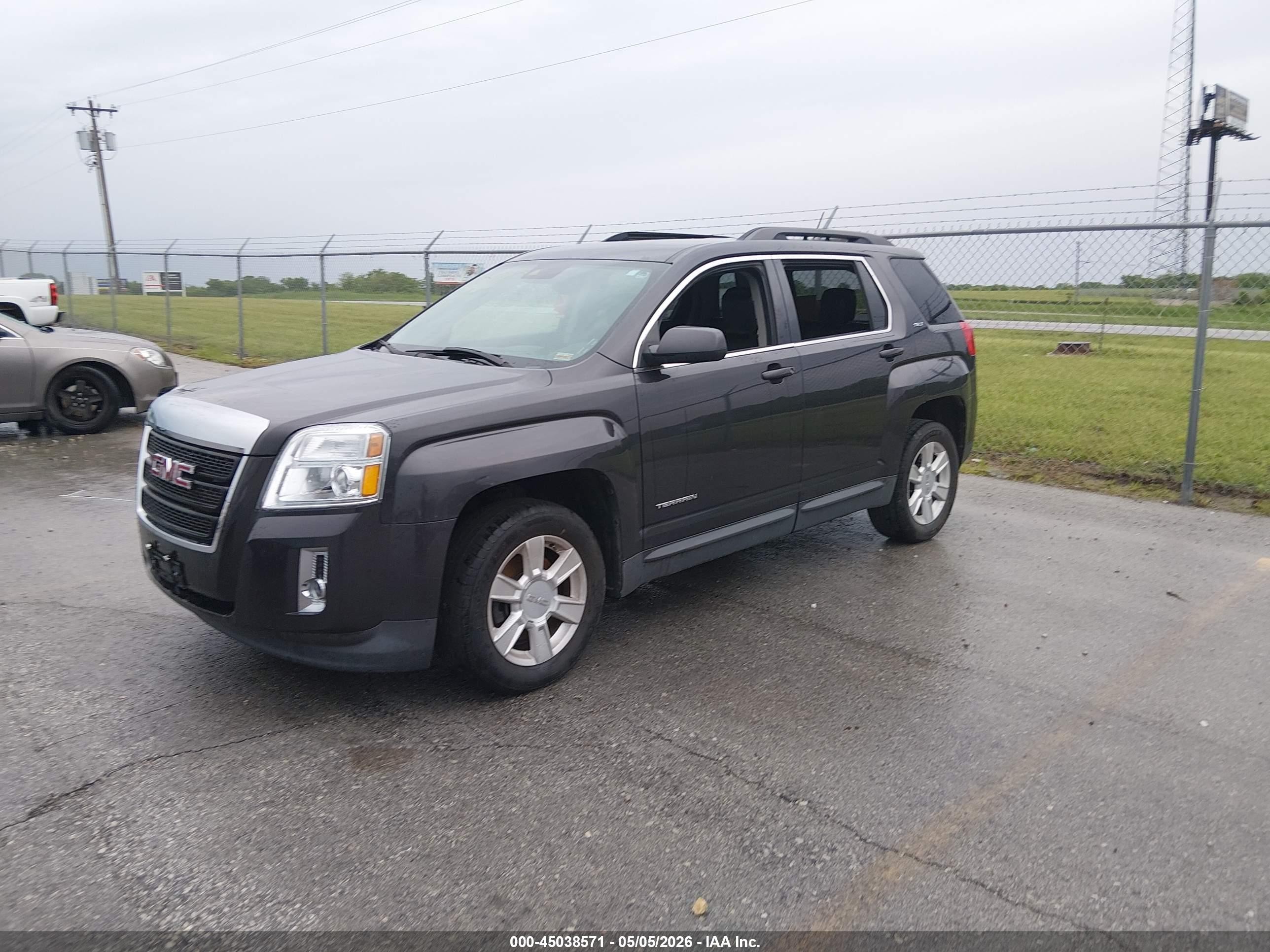 2013 Gmc Terrain Slt-1 Black vin: 2GKALUEK0D6183785