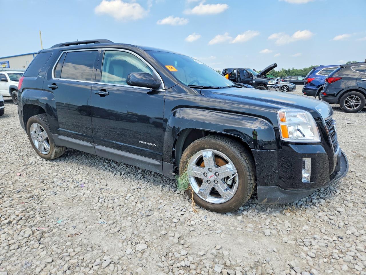 2013 Gmc Terrain Slt Black vin: 2GKALUEK0D6206403