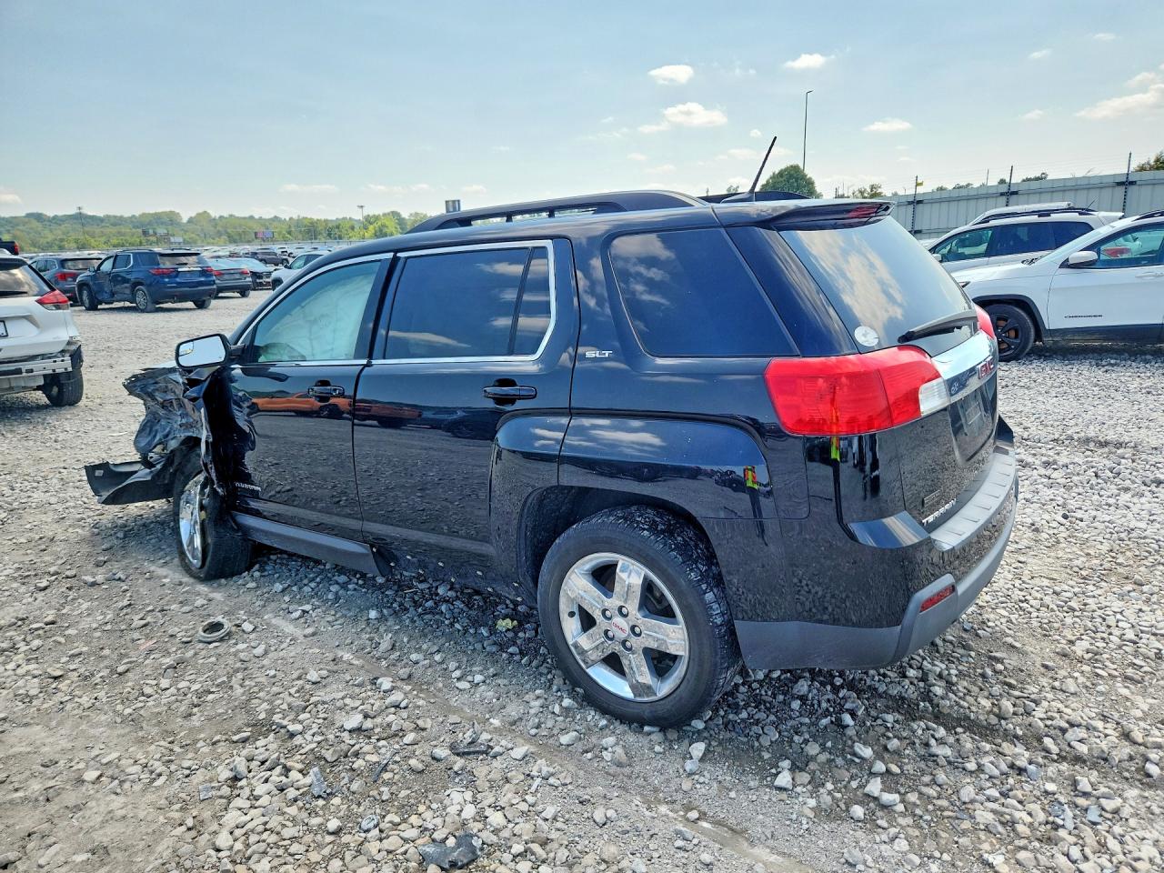 2013 Gmc Terrain Slt Black vin: 2GKALUEK0D6206403