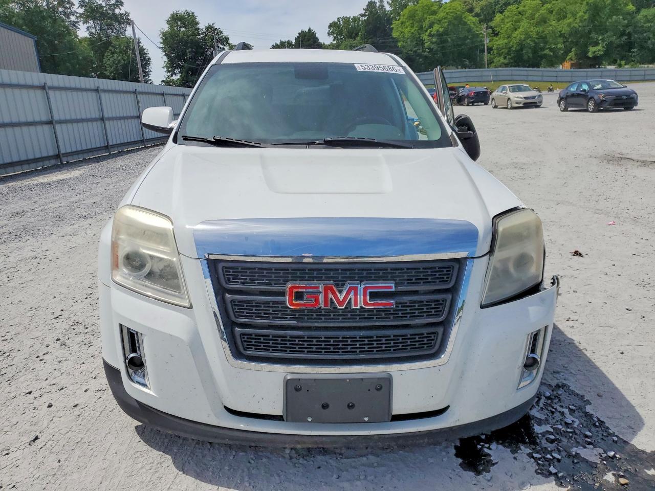 2013 Gmc Terrain Slt White vin: 2GKALUEK0D6244570