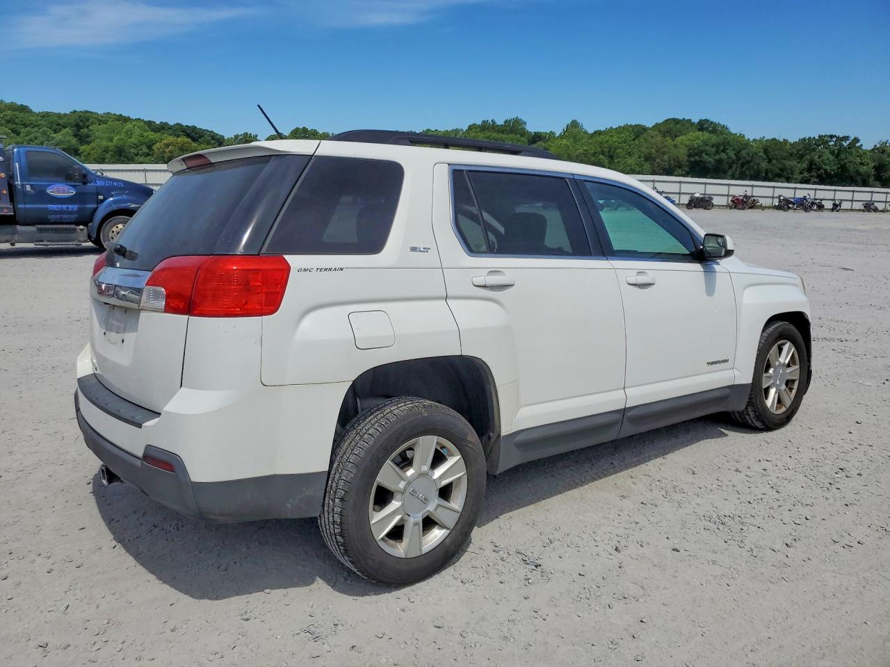 2013 Gmc Terrain Slt White vin: 2GKALUEK0D6244570