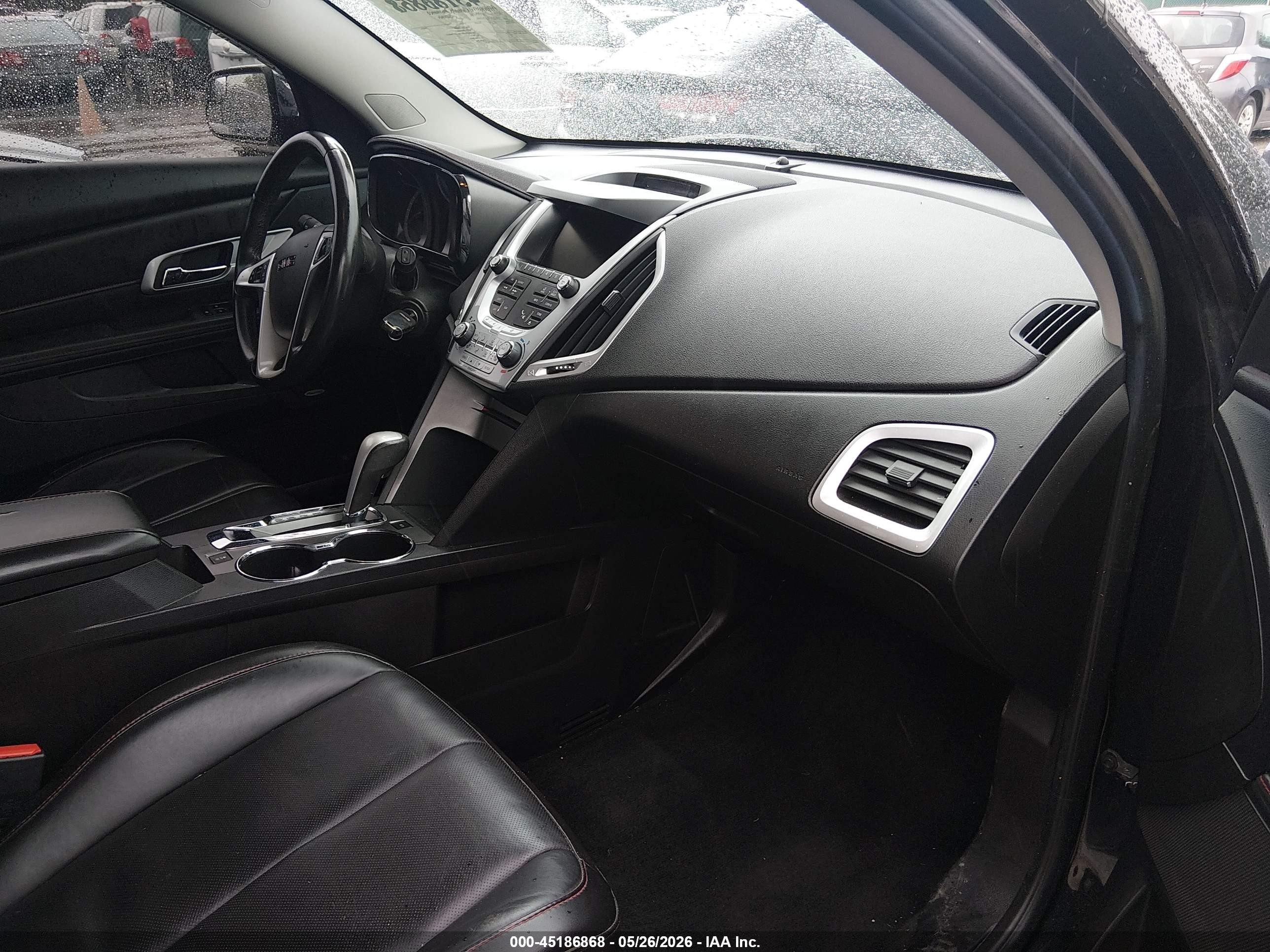 2013 Gmc Terrain Slt-1 Black vin: 2GKALUEK0D6251308