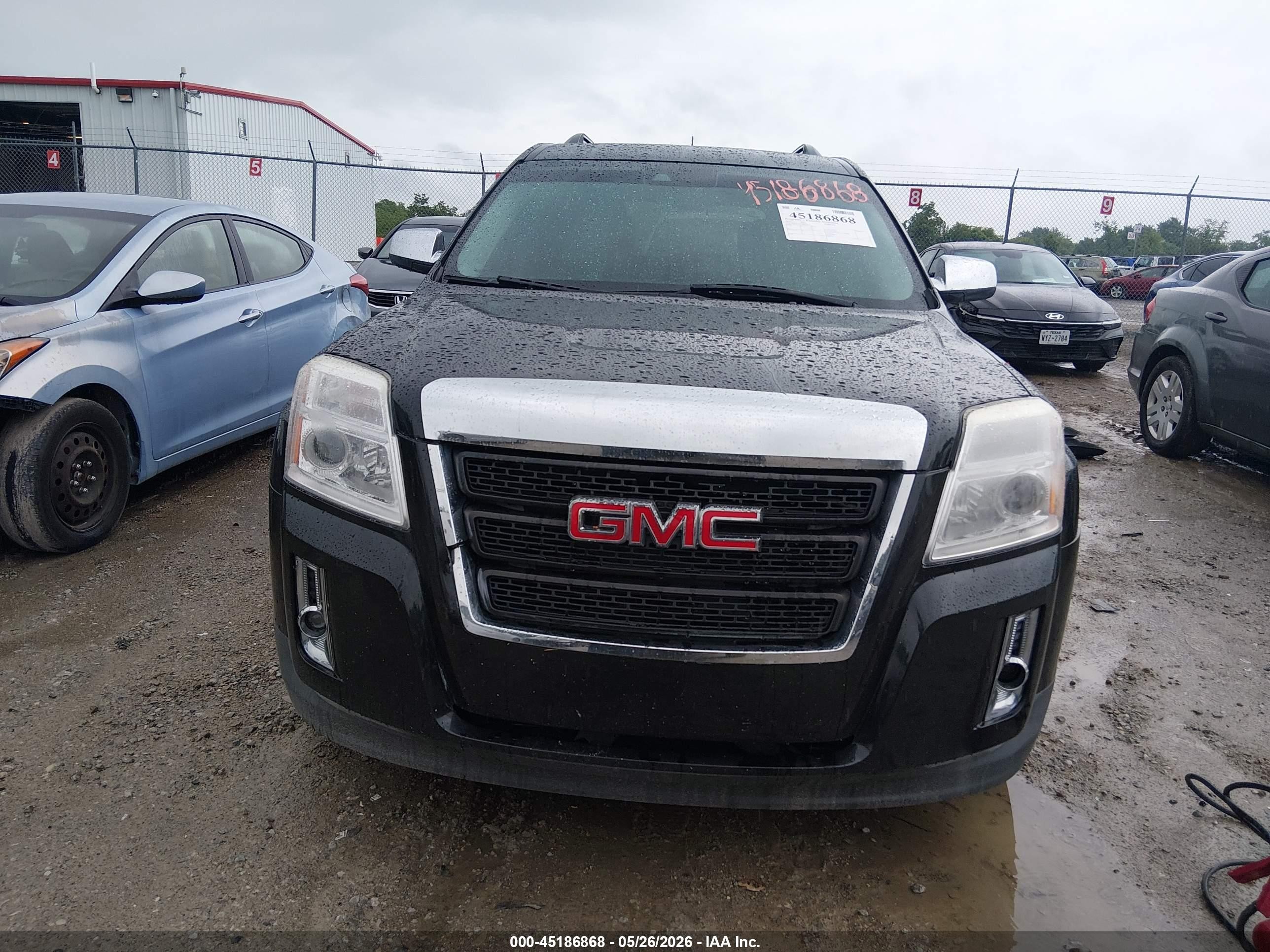 2013 Gmc Terrain Slt-1 Black vin: 2GKALUEK0D6251308