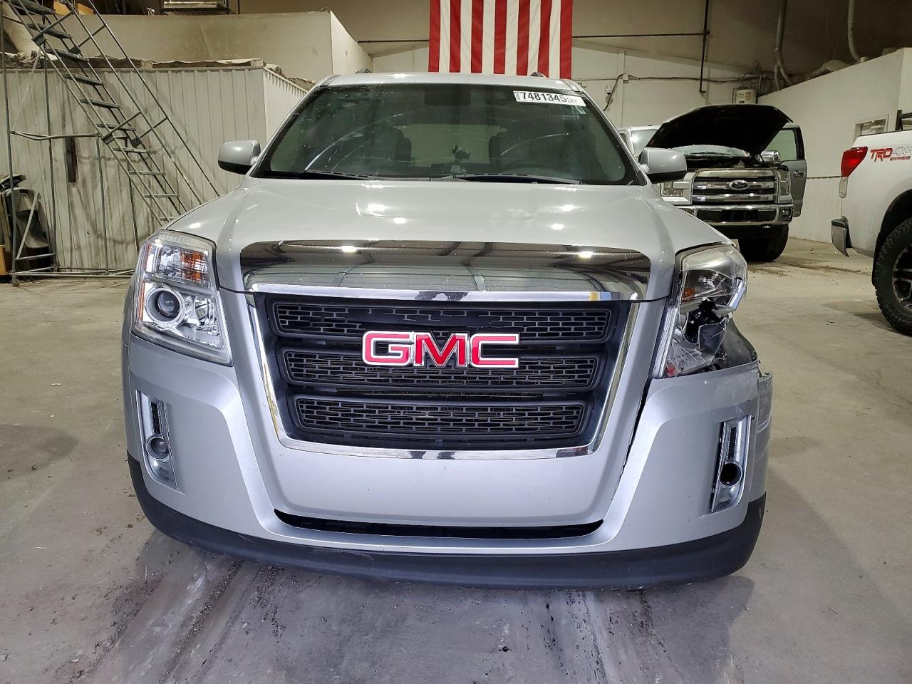 2013 Gmc Terrain Slt Silver vin: 2GKALUEK0D6353255