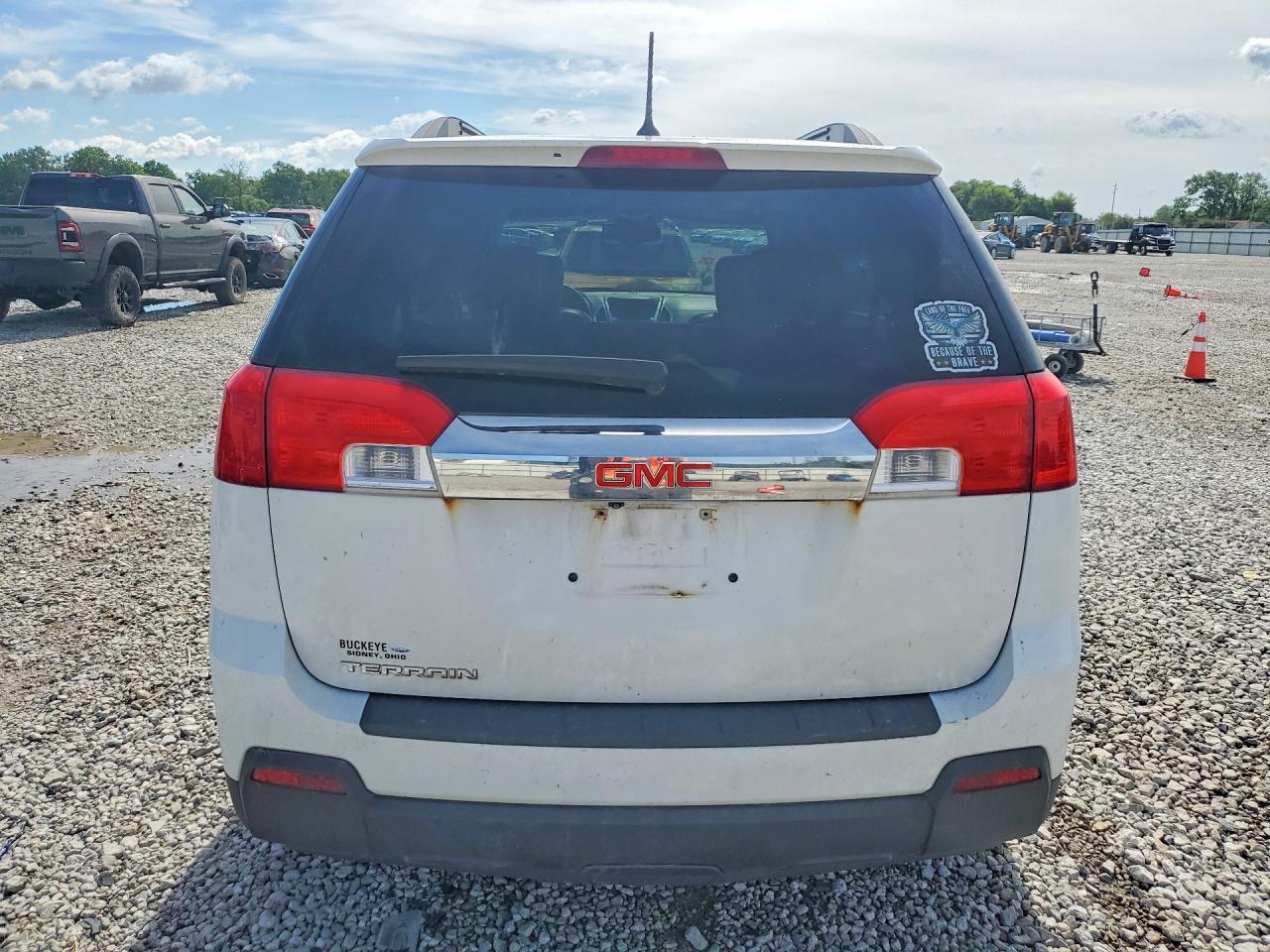 2013 Gmc Terrain Slt Белый vin: 2GKALUEK0D6414426