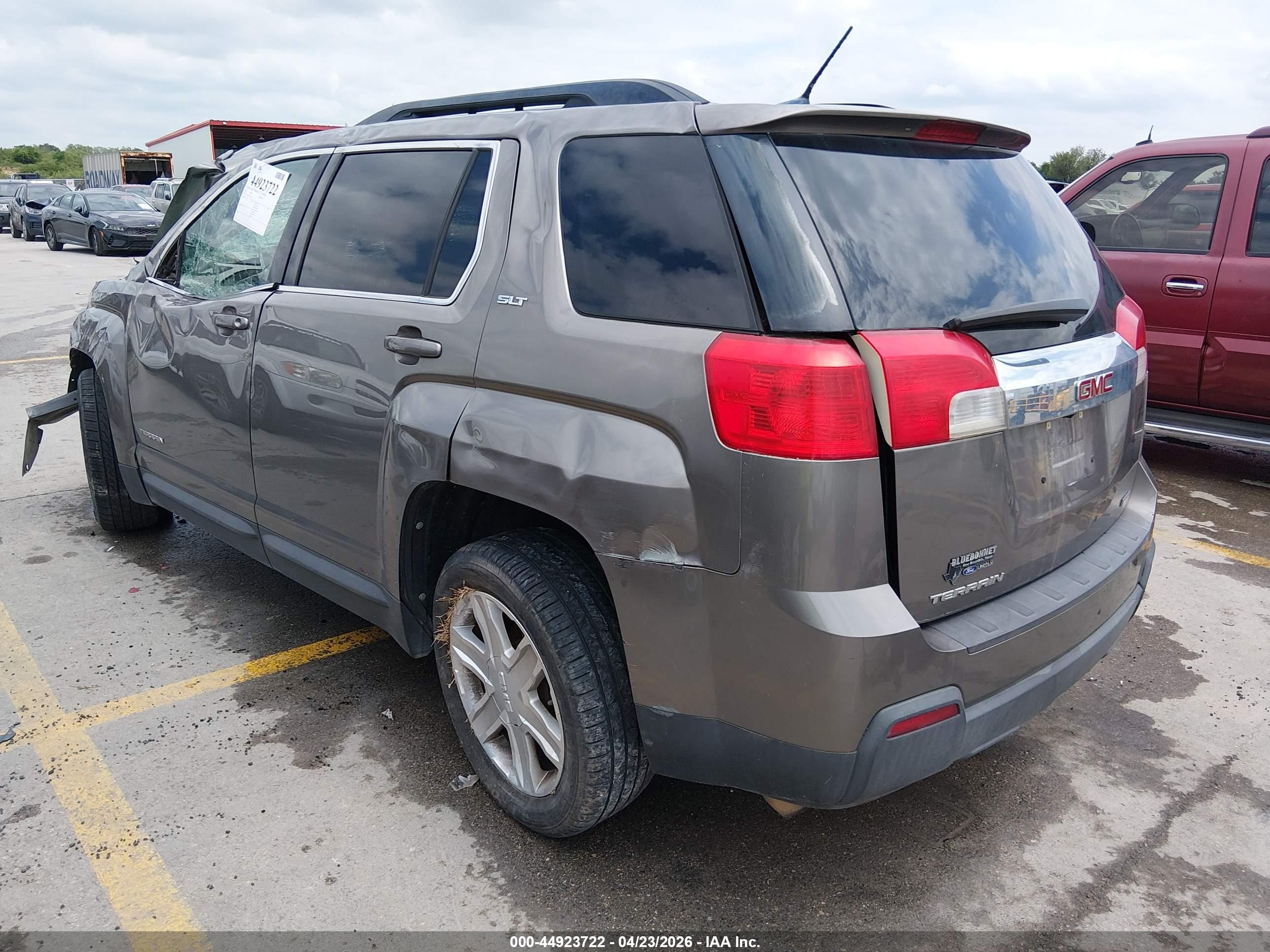 2012 Gmc Terrain Slt-1 Серый vin: 2GKALUEK1C6116336