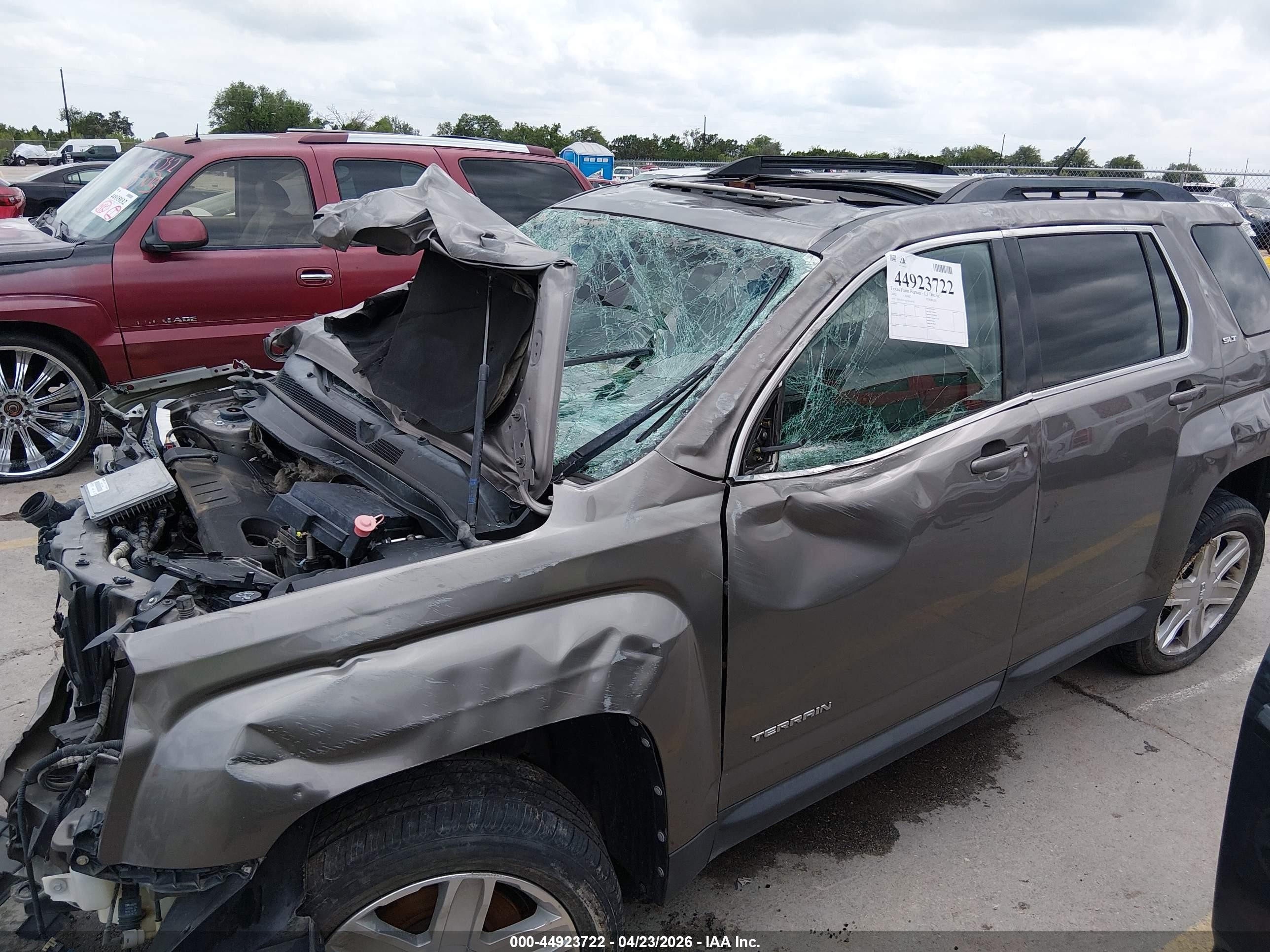 2012 Gmc Terrain Slt-1 Серый vin: 2GKALUEK1C6116336