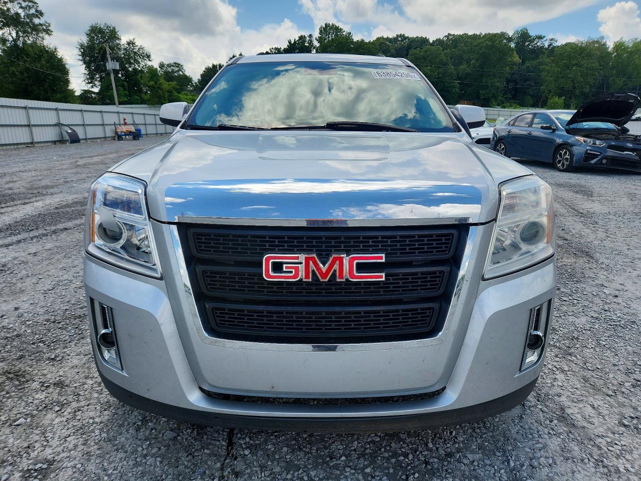 2012 Gmc Terrain Slt Silver vin: 2GKALUEK1C6347933