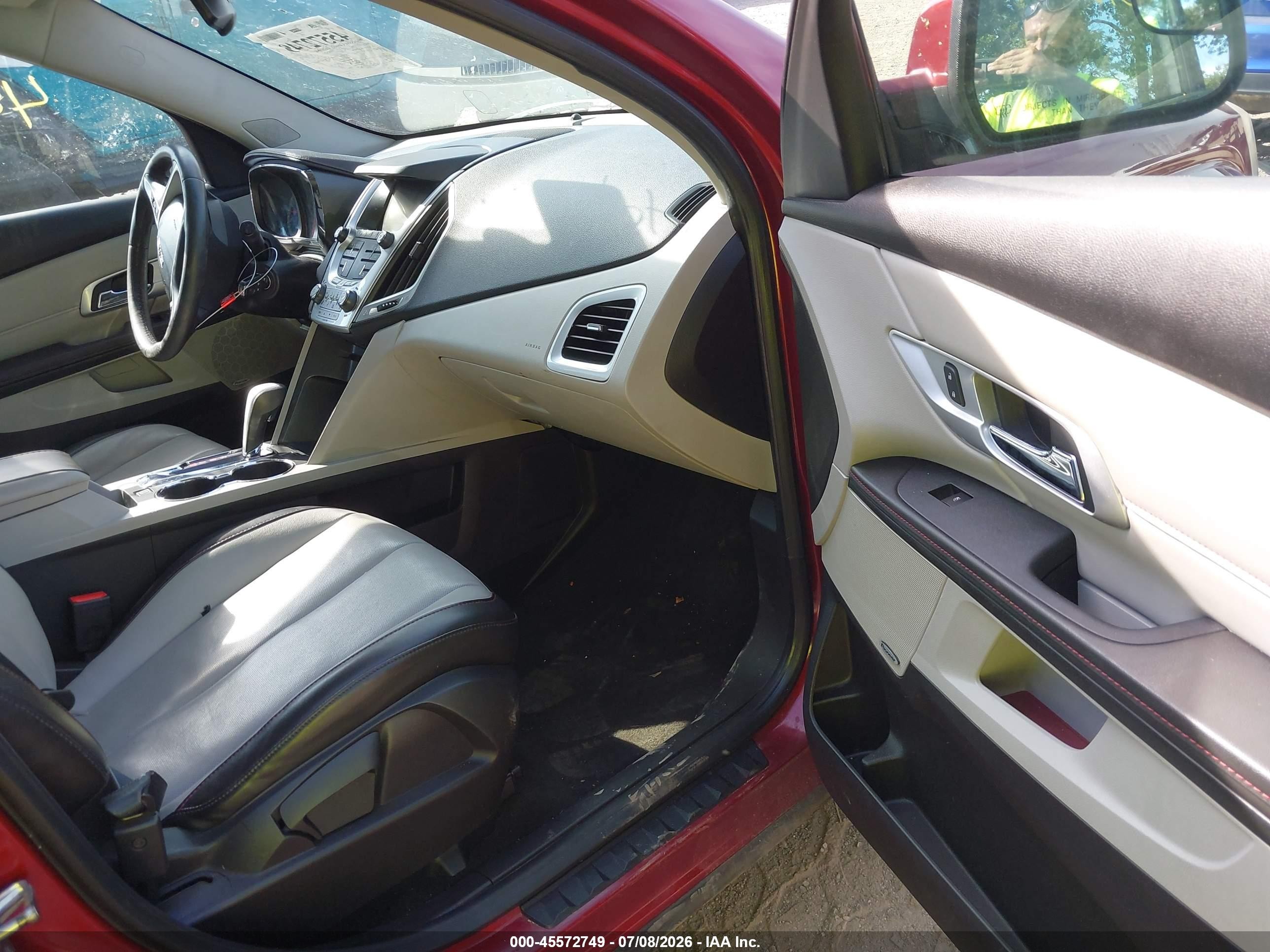 2012 Gmc Terrain Slt-1 Red vin: 2GKALUEK1C6393147