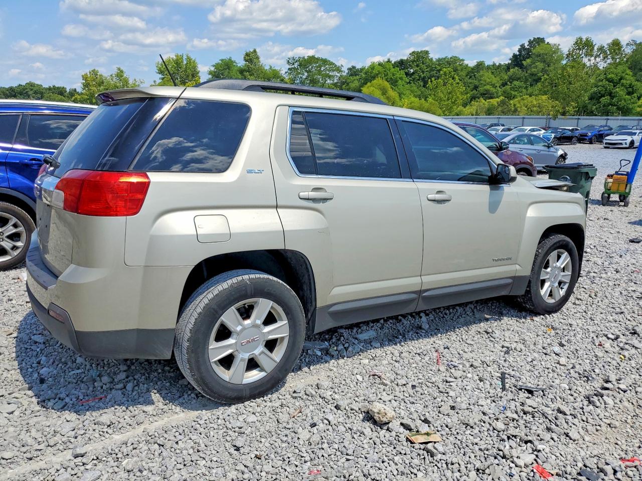 2013 Gmc Terrain Slt Желто-коричневый vin: 2GKALUEK1D6217121