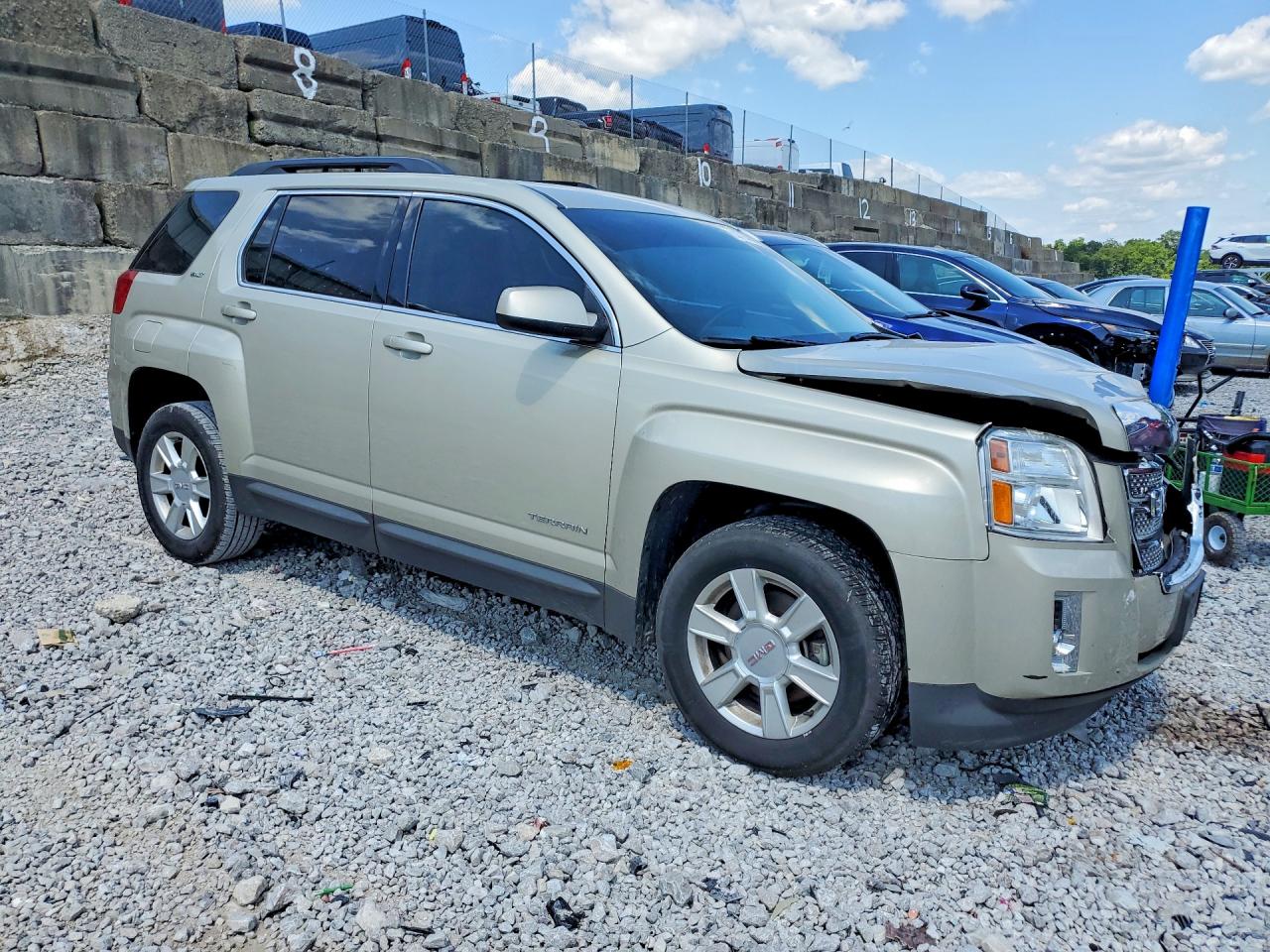 2013 Gmc Terrain Slt Желто-коричневый vin: 2GKALUEK1D6217121