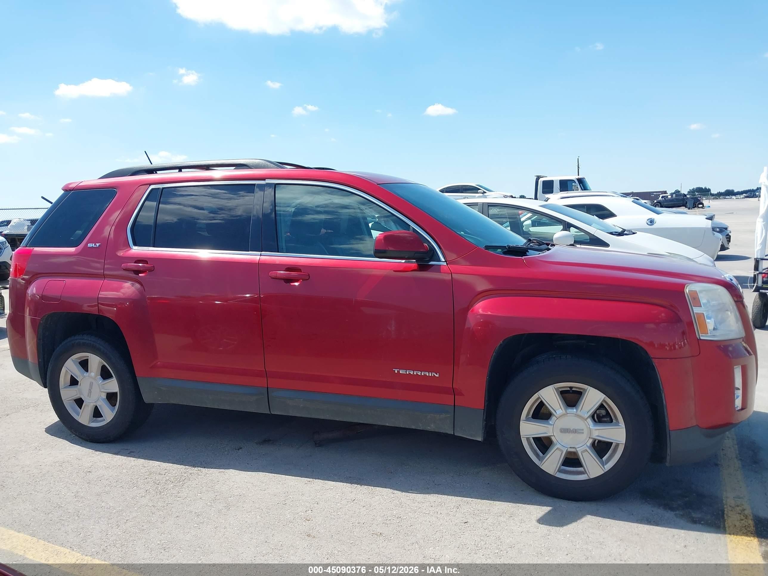 2013 Gmc Terrain Slt-1 Red vin: 2GKALUEK1D6383557
