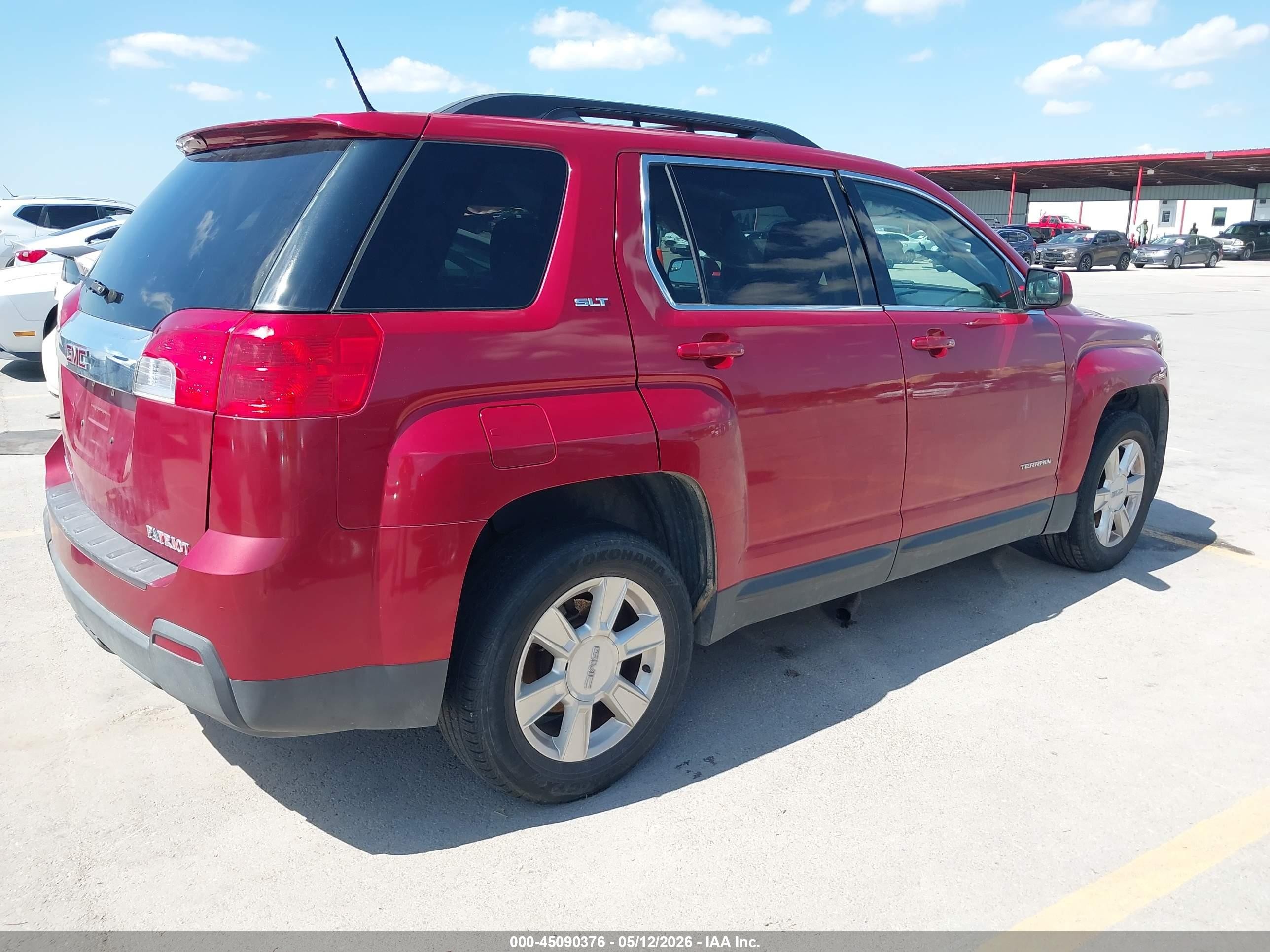 2013 Gmc Terrain Slt-1 Red vin: 2GKALUEK1D6383557