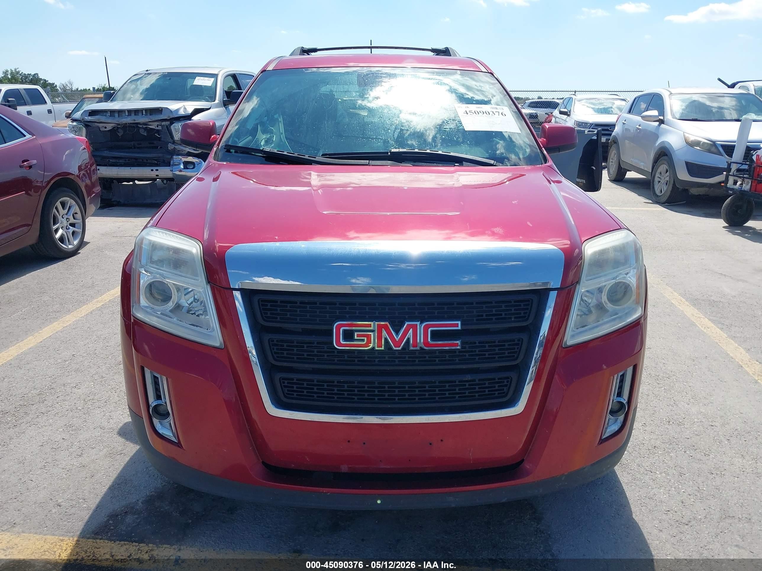 2013 Gmc Terrain Slt-1 Red vin: 2GKALUEK1D6383557