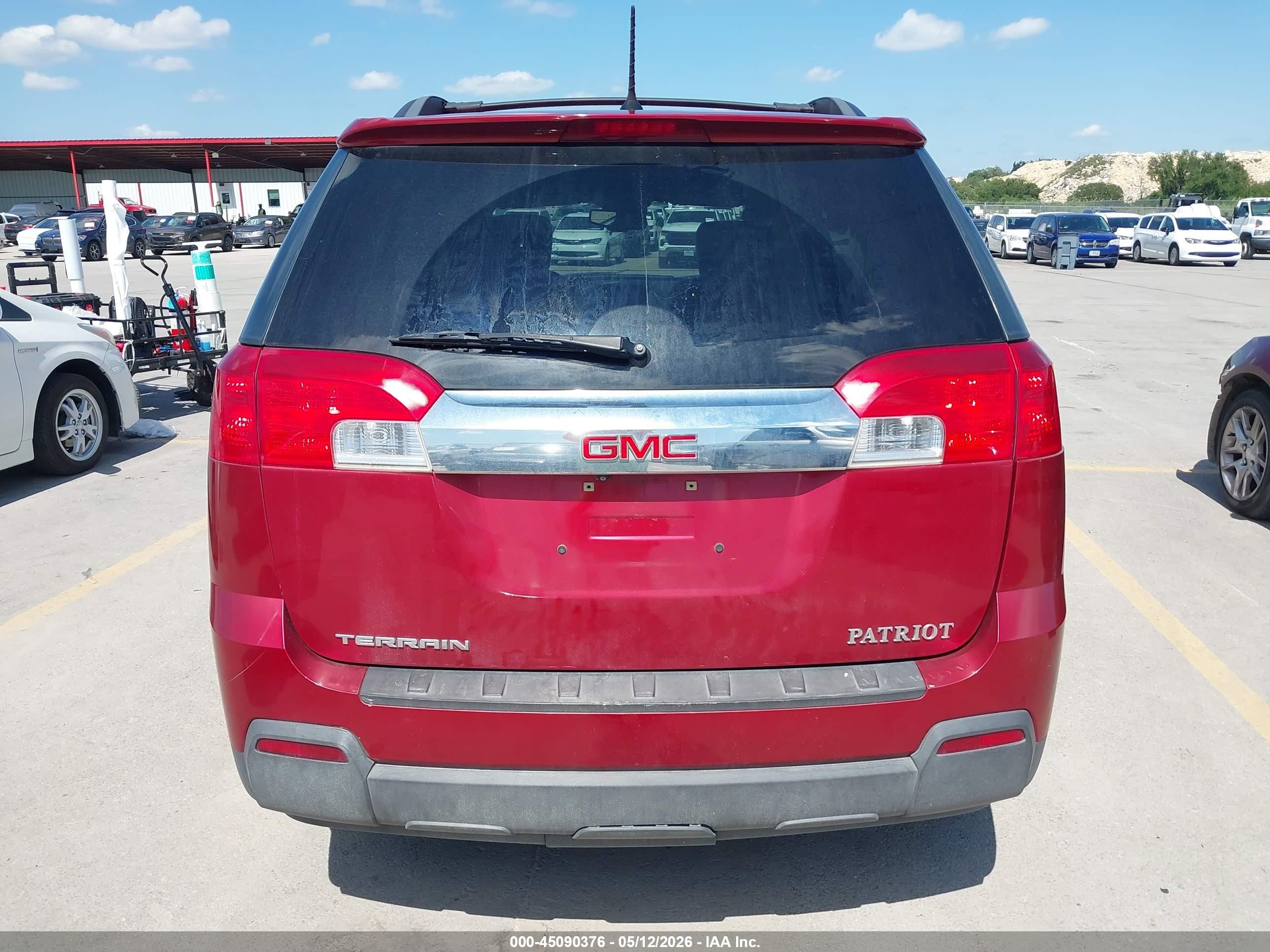 2013 Gmc Terrain Slt-1 Red vin: 2GKALUEK1D6383557