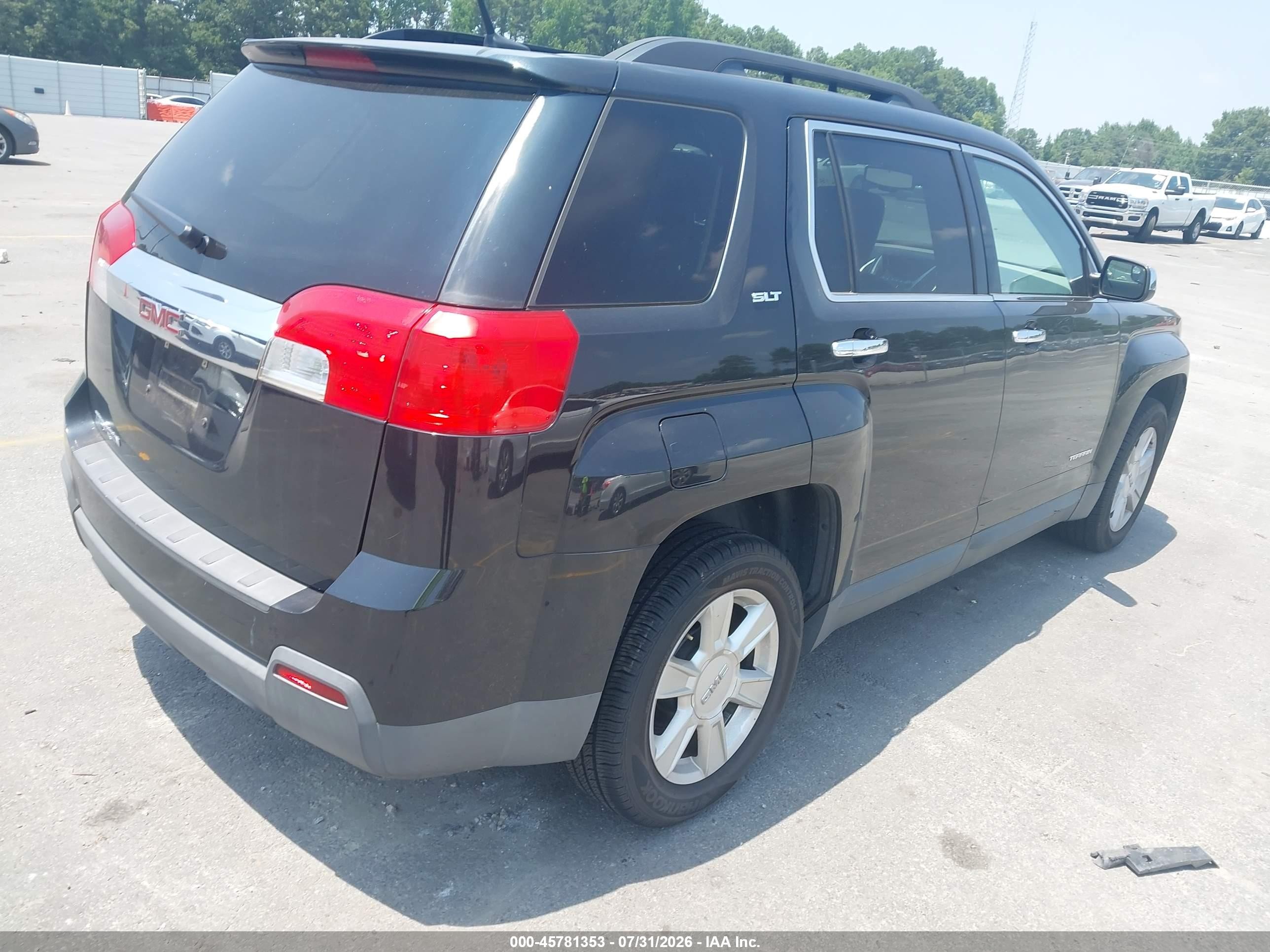 2013 Gmc Terrain Slt-1 Black vin: 2GKALUEK2D6155339