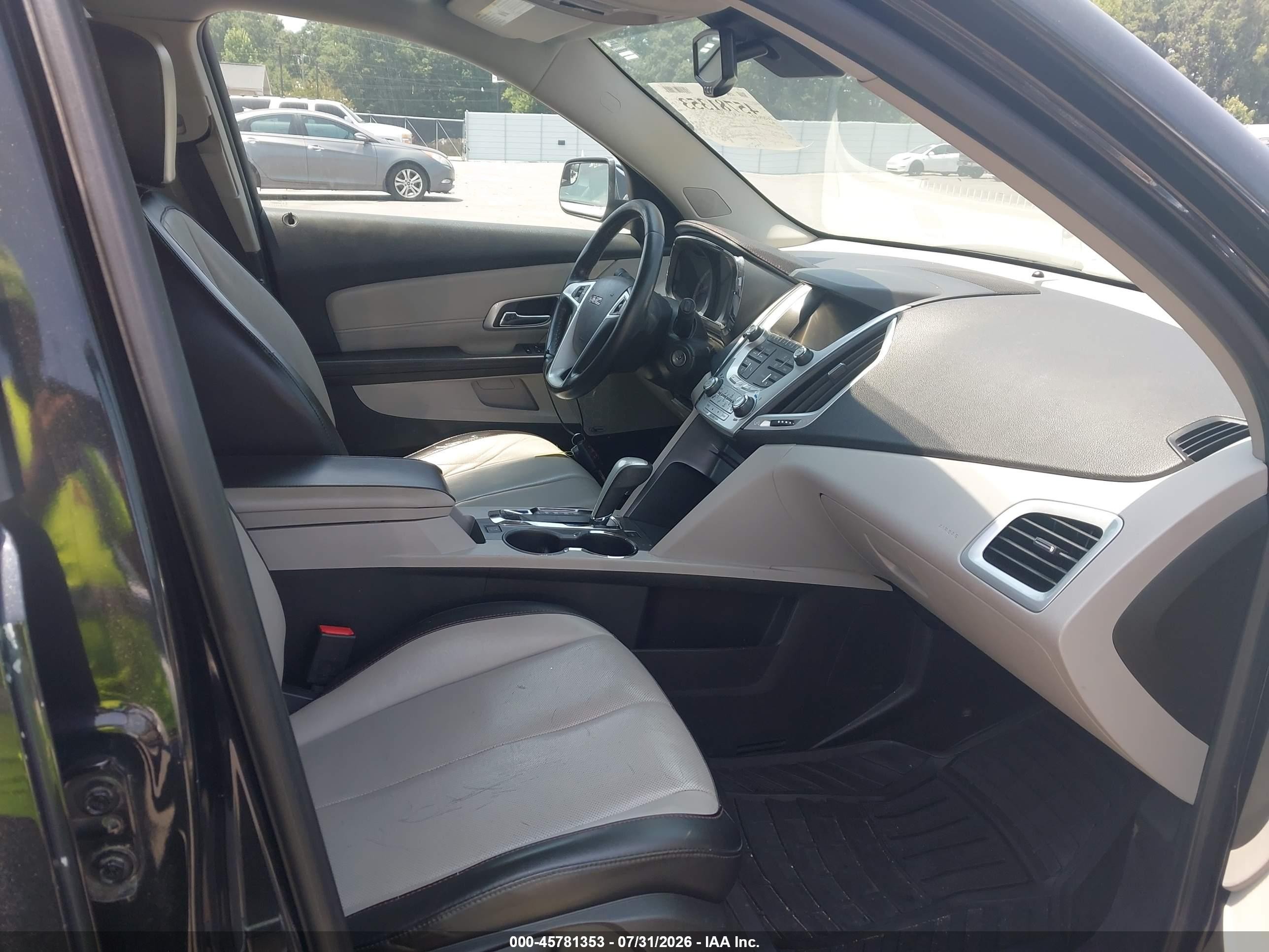 2013 Gmc Terrain Slt-1 Black vin: 2GKALUEK2D6155339