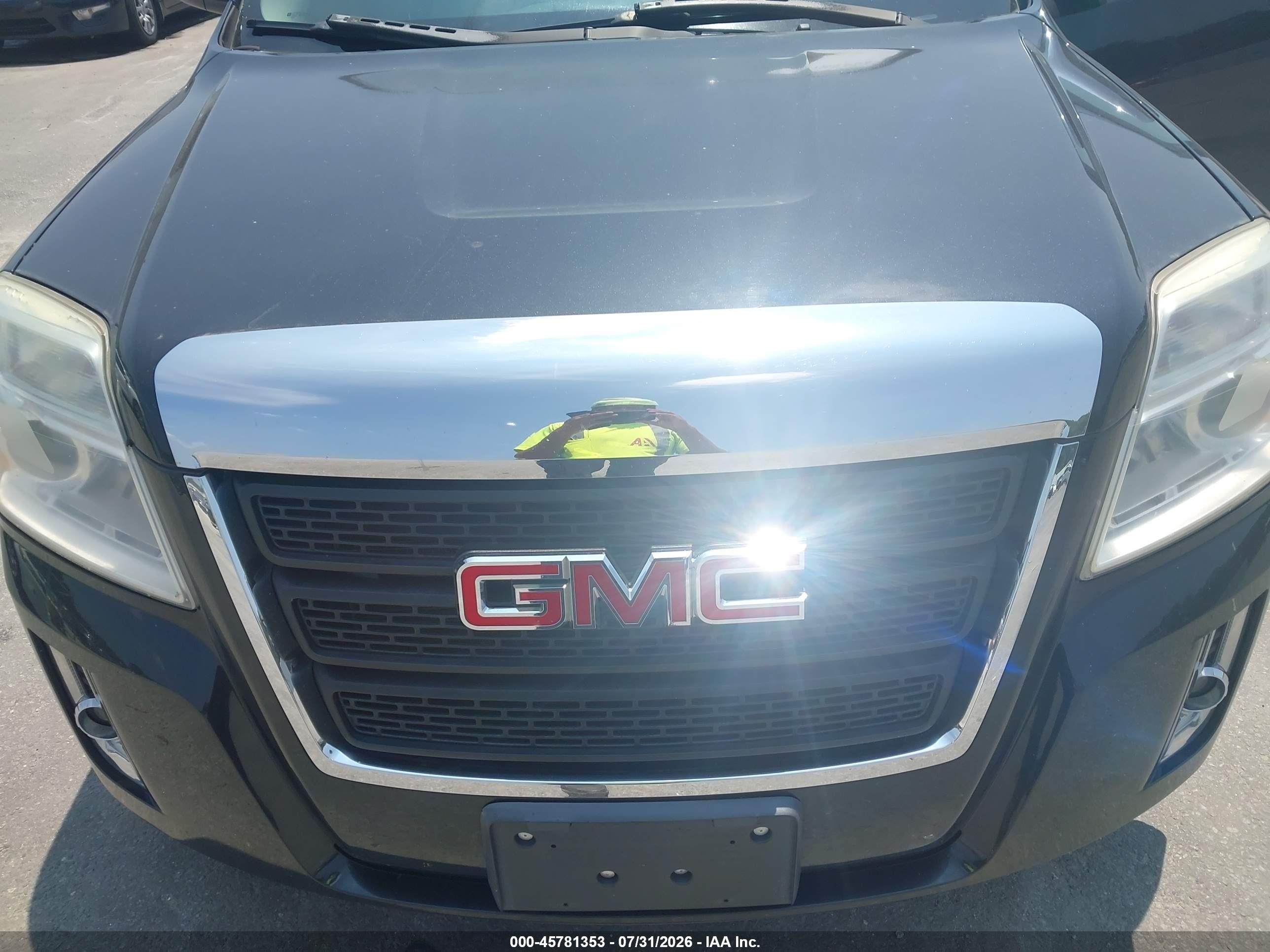 2013 Gmc Terrain Slt-1 Black vin: 2GKALUEK2D6155339
