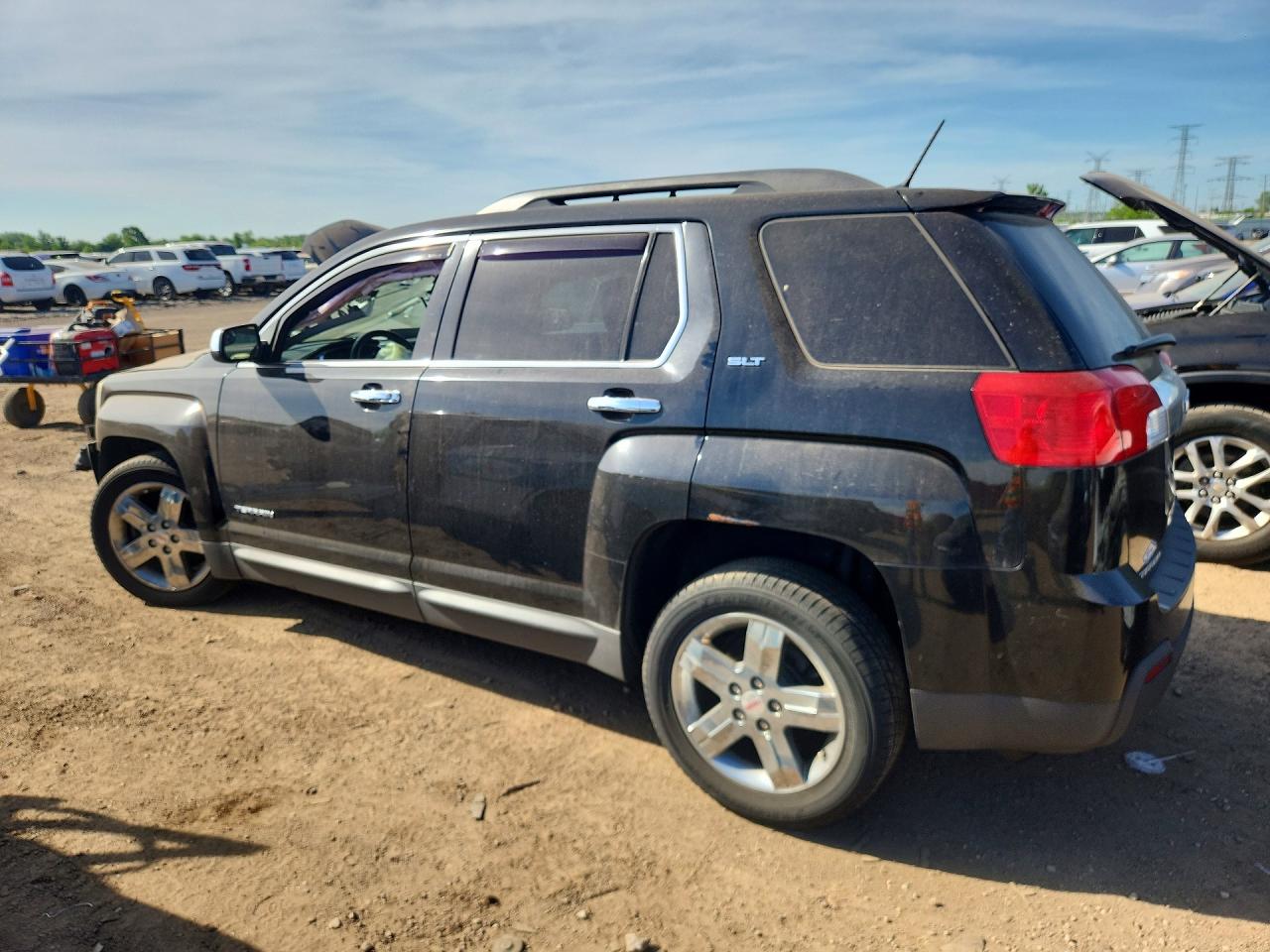 2013 Gmc Terrain Slt Black vin: 2GKALUEK2D6200375