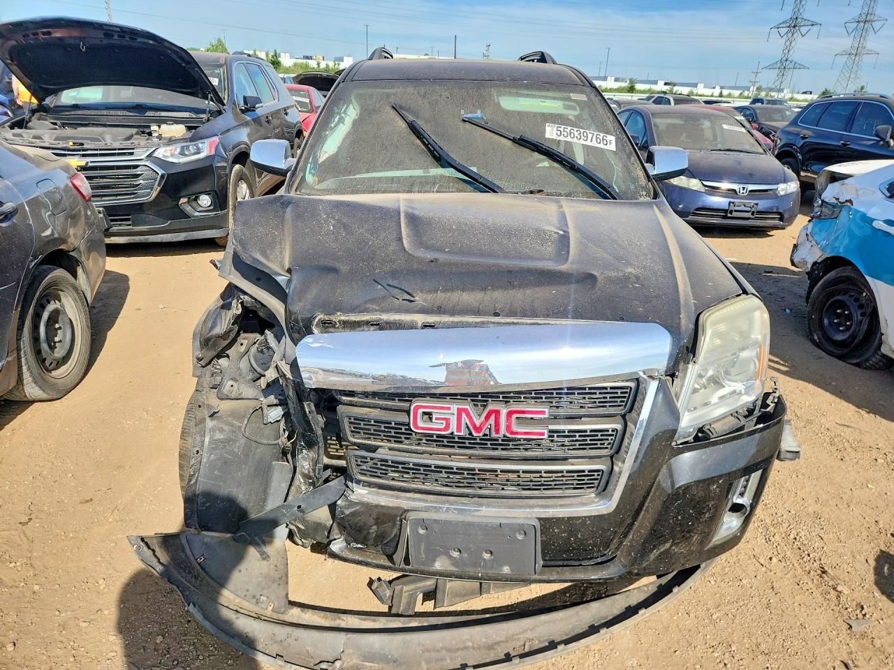 2013 Gmc Terrain Slt Black vin: 2GKALUEK2D6200375