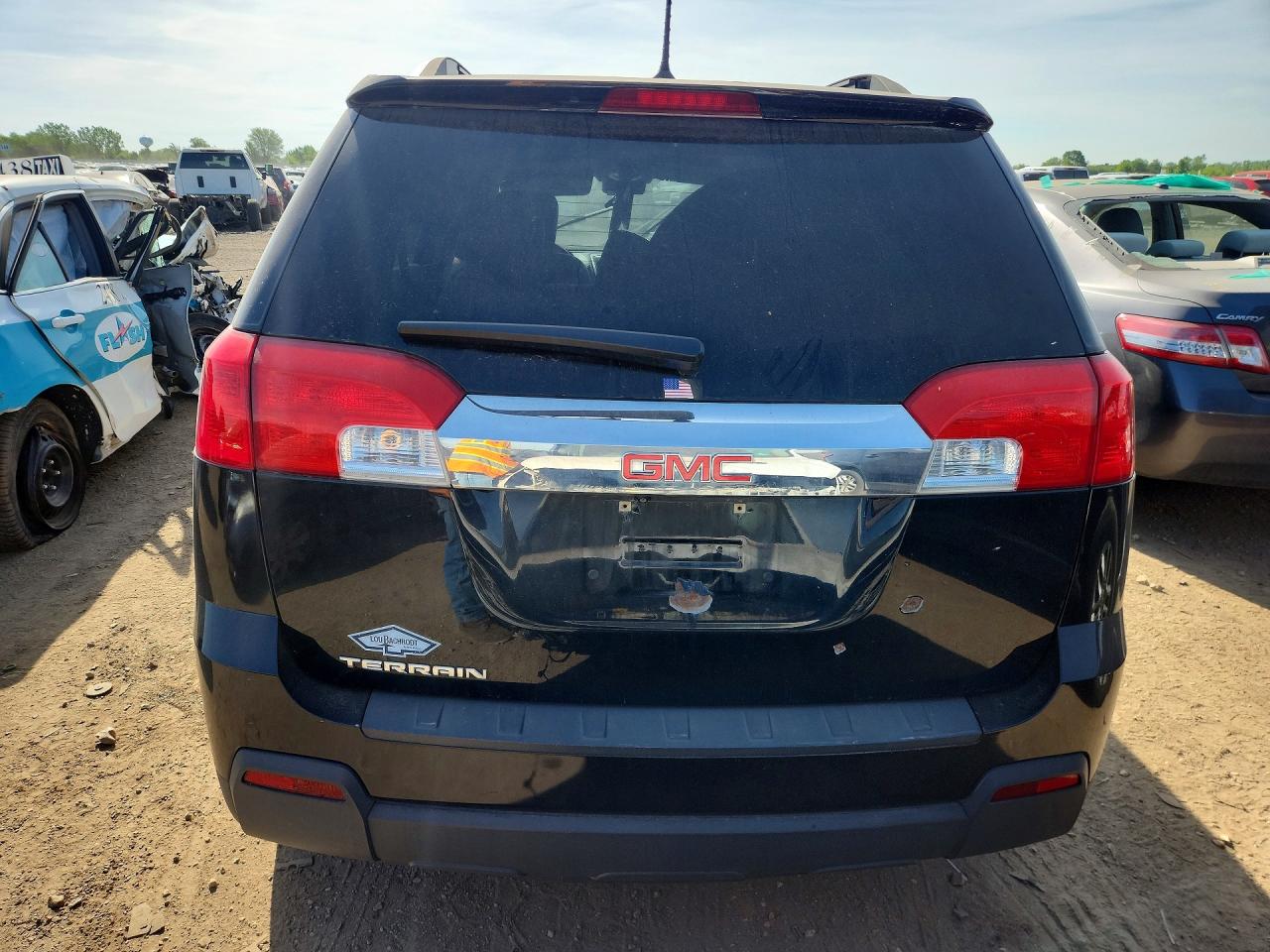 2013 Gmc Terrain Slt Black vin: 2GKALUEK2D6200375