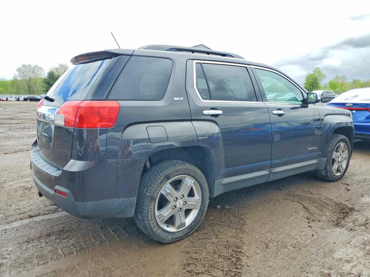 2013 Gmc Terrain Slt Charcoal vin: 2GKALUEK2D6339079