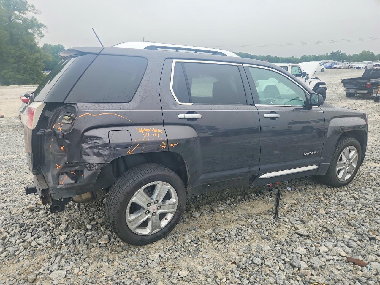 2015 Gmc Terrain Denali Gray vin: 2GKALUEK2F6332457