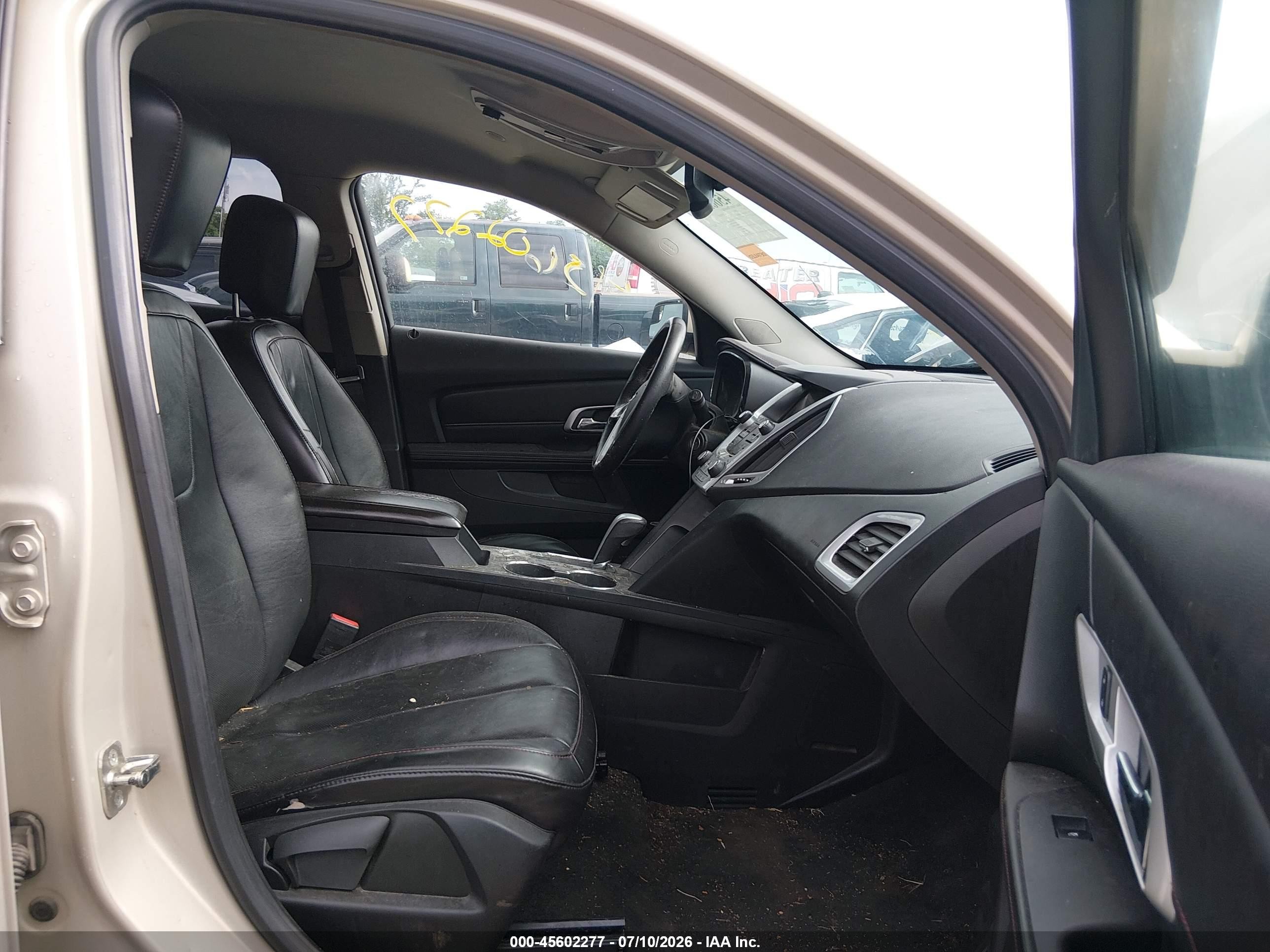 2012 Gmc Terrain Slt-1 Champagne vin: 2GKALUEK3C6286116