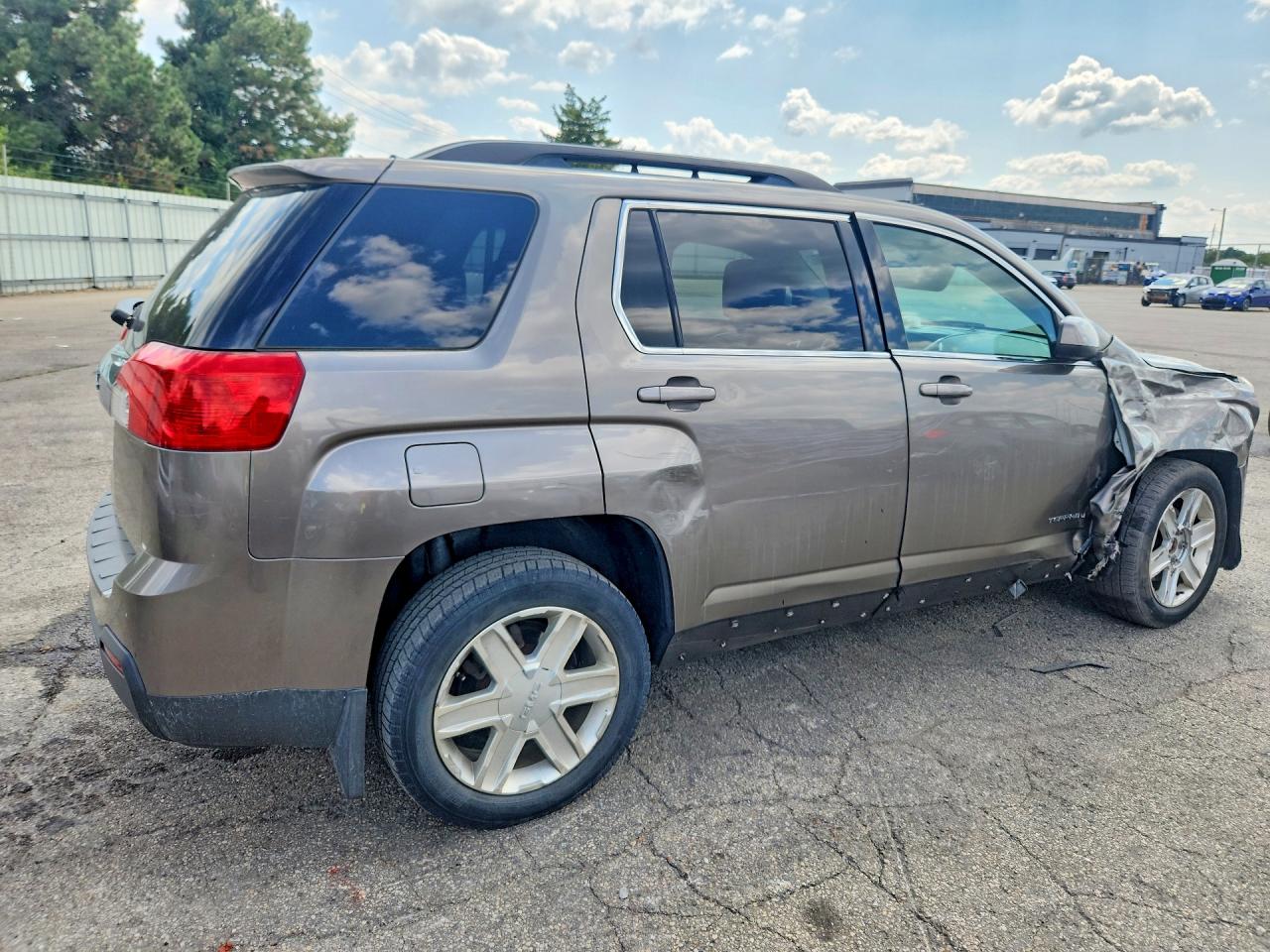 2012 Gmc Terrain Slt Gray vin: 2GKALUEK3C6386653