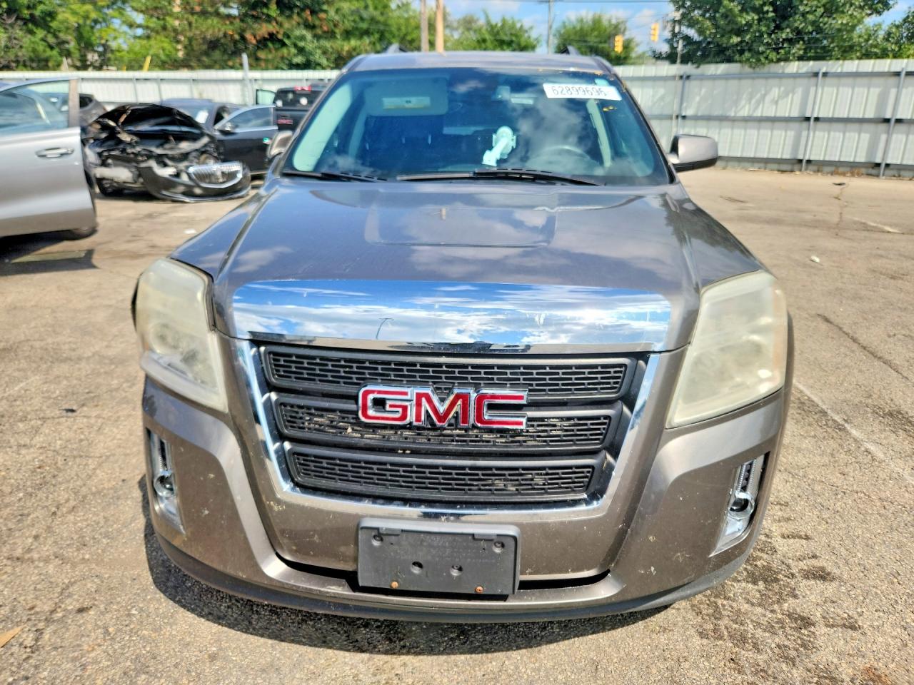 2012 Gmc Terrain Slt Gray vin: 2GKALUEK3C6386653