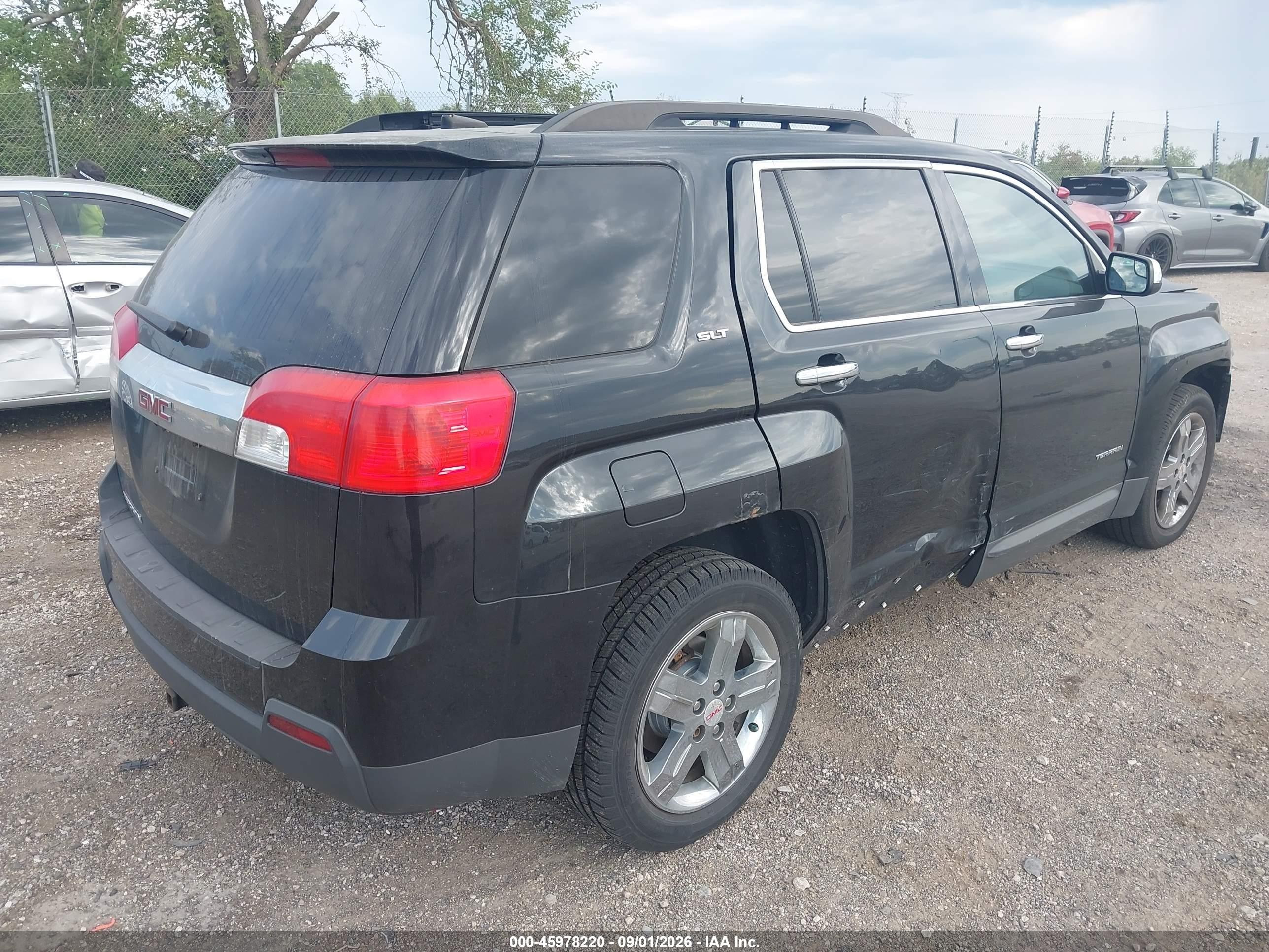 2012 Gmc Terrain Slt-1 Gray vin: 2GKALUEK3C6400194