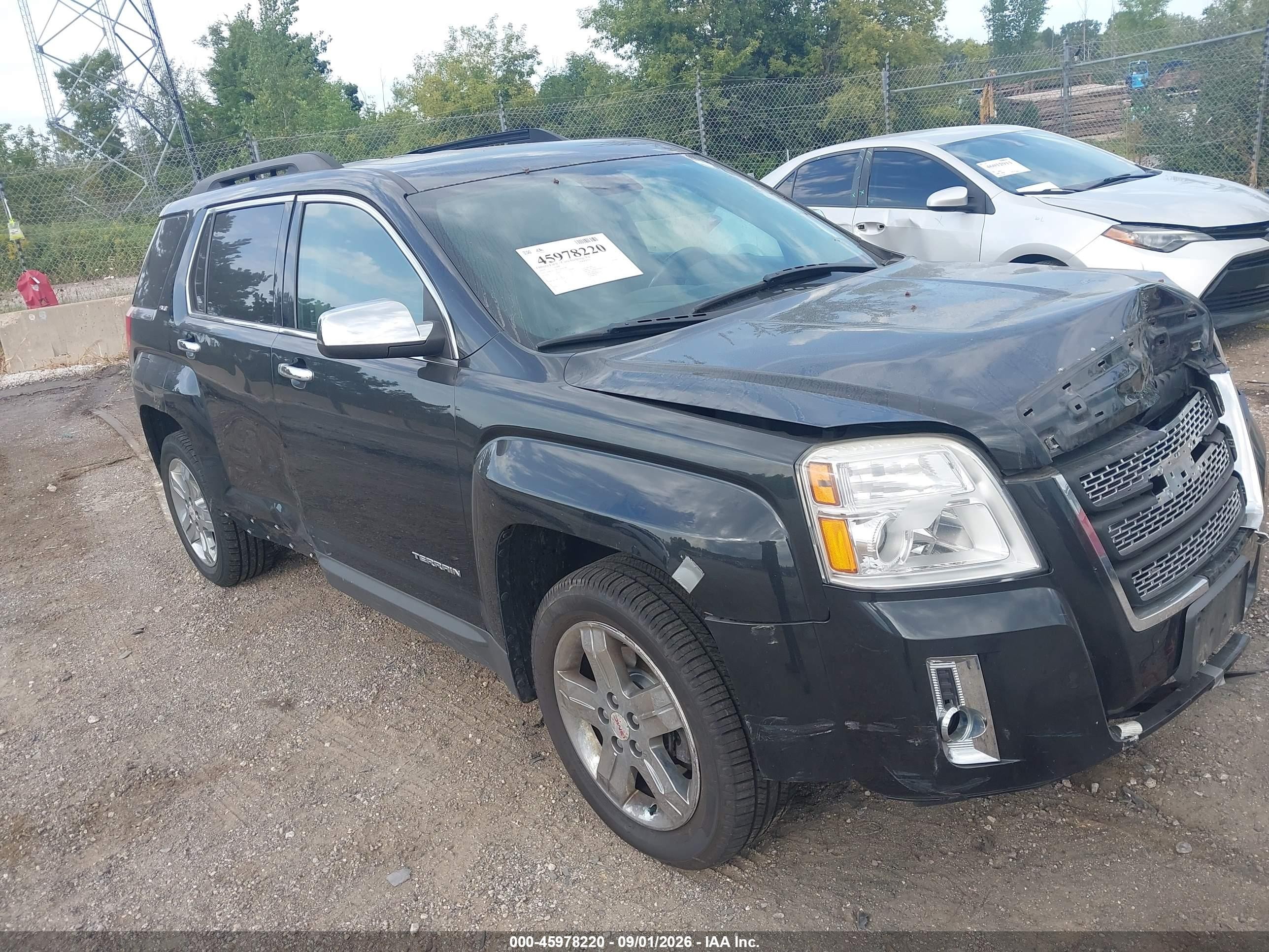 2012 Gmc Terrain Slt-1 Gray vin: 2GKALUEK3C6400194