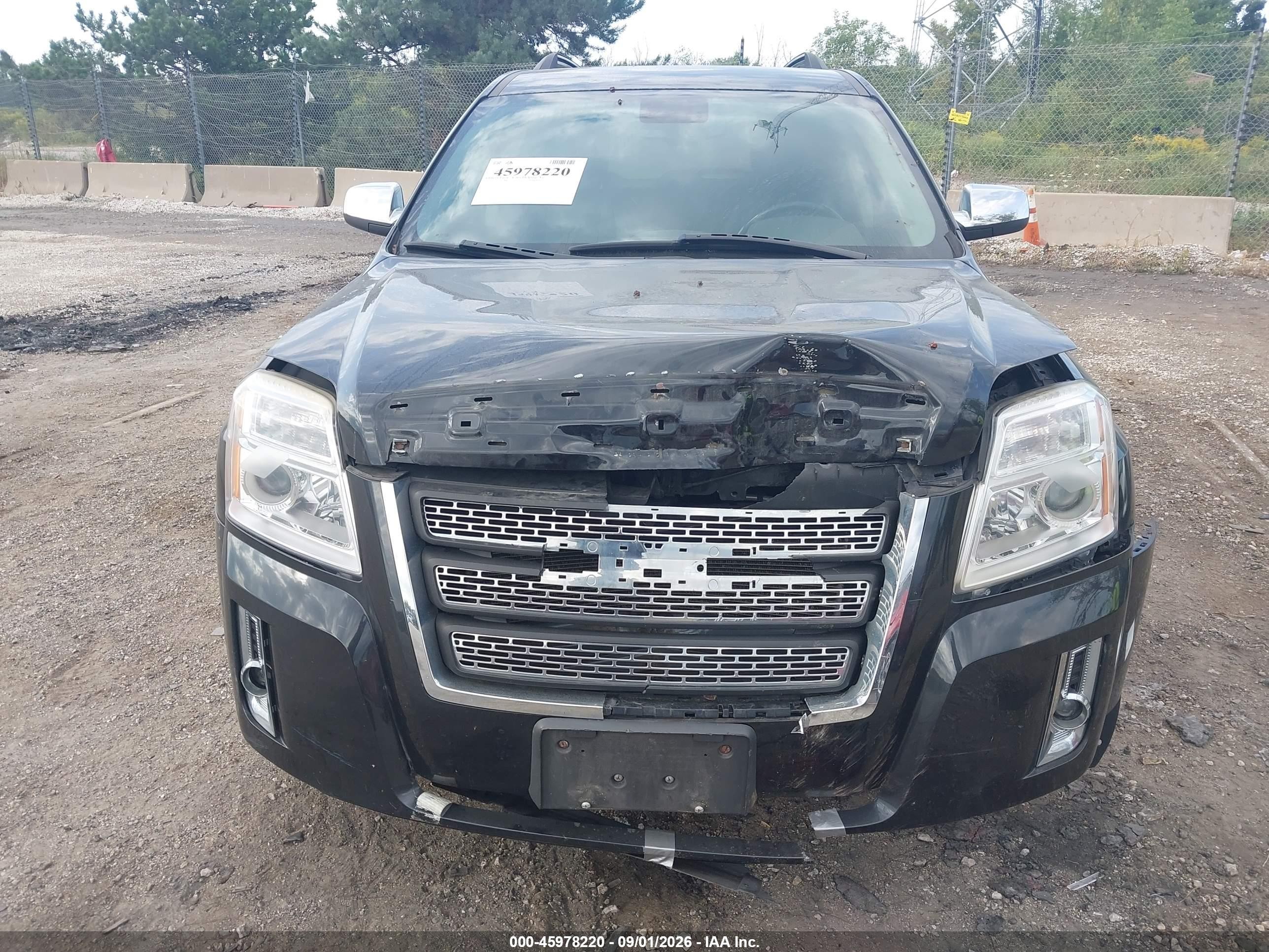 2012 Gmc Terrain Slt-1 Gray vin: 2GKALUEK3C6400194