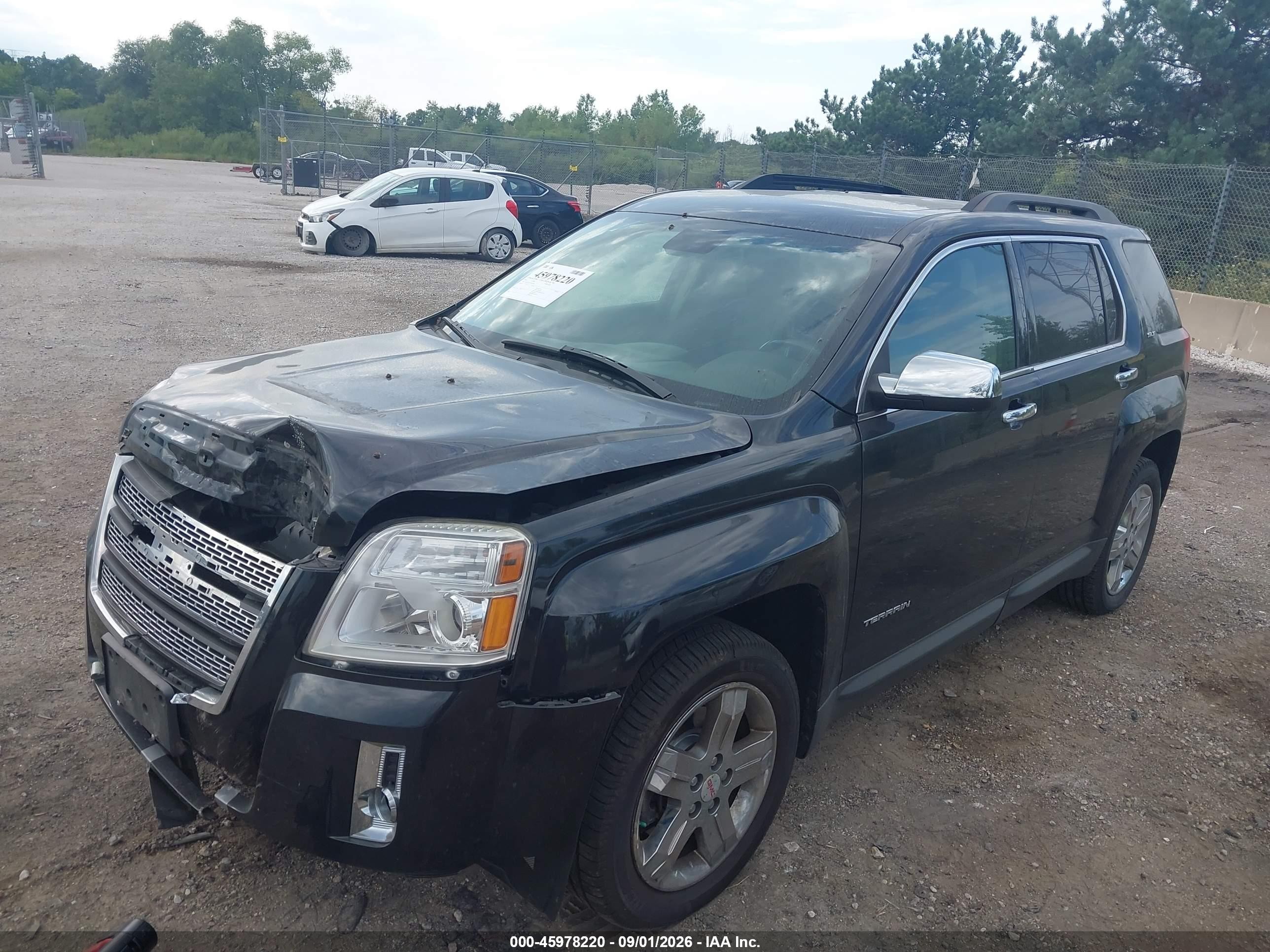 2012 Gmc Terrain Slt-1 Gray vin: 2GKALUEK3C6400194