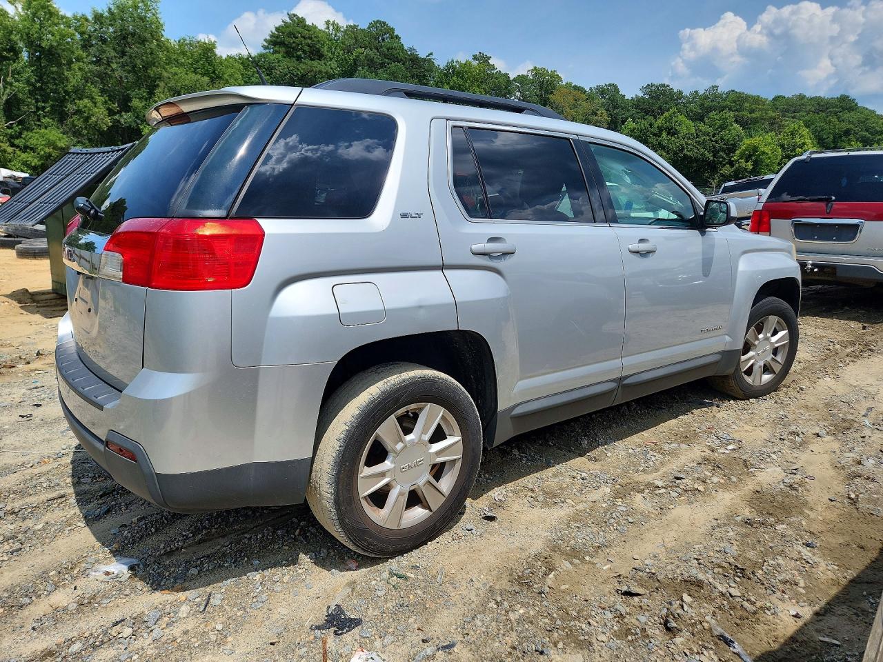 2013 Gmc Terrain Slt Silver vin: 2GKALUEK3D6145645