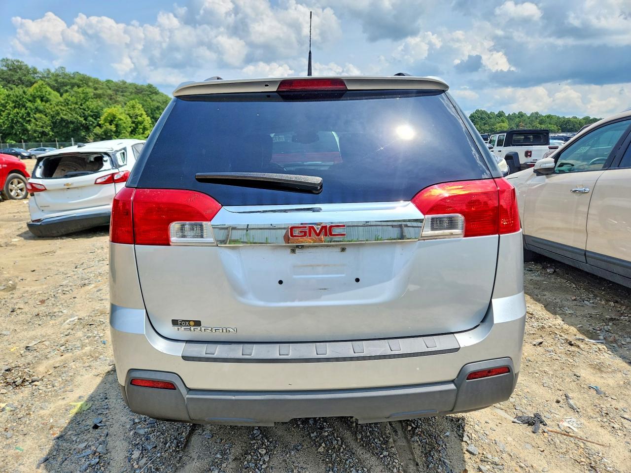 2013 Gmc Terrain Slt Silver vin: 2GKALUEK3D6145645