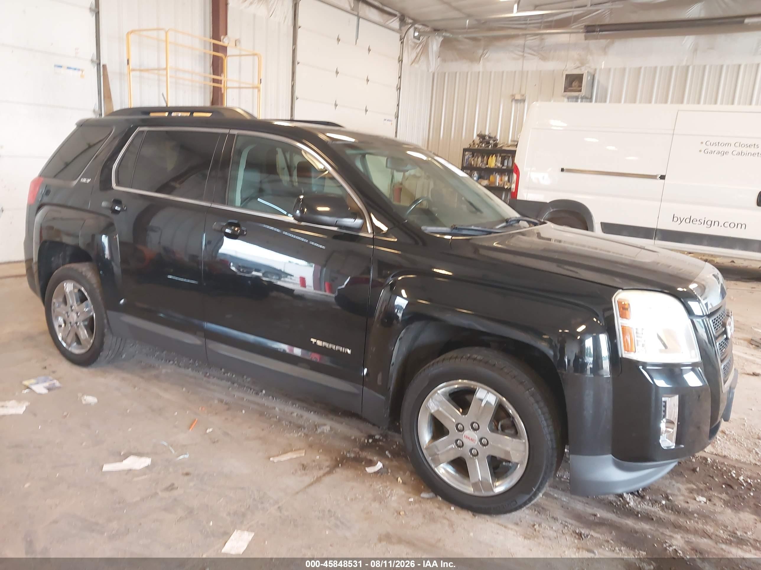 2013 Gmc Terrain Slt-1 Black vin: 2GKALUEK3D6217752