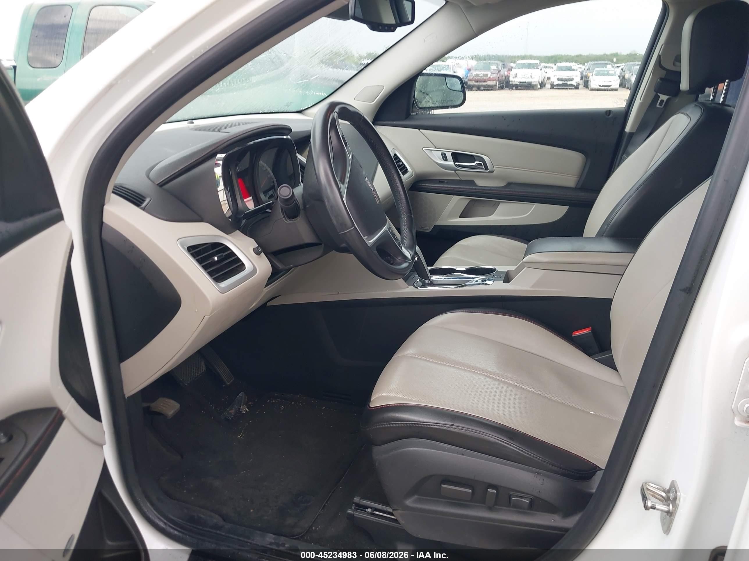 2013 Gmc Terrain Slt-1 White vin: 2GKALUEK3D6328981