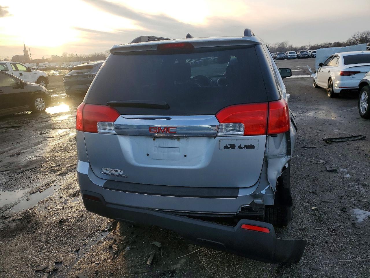 2013 Gmc Terrain Slt Silver vin: 2GKALUEK3D6335123