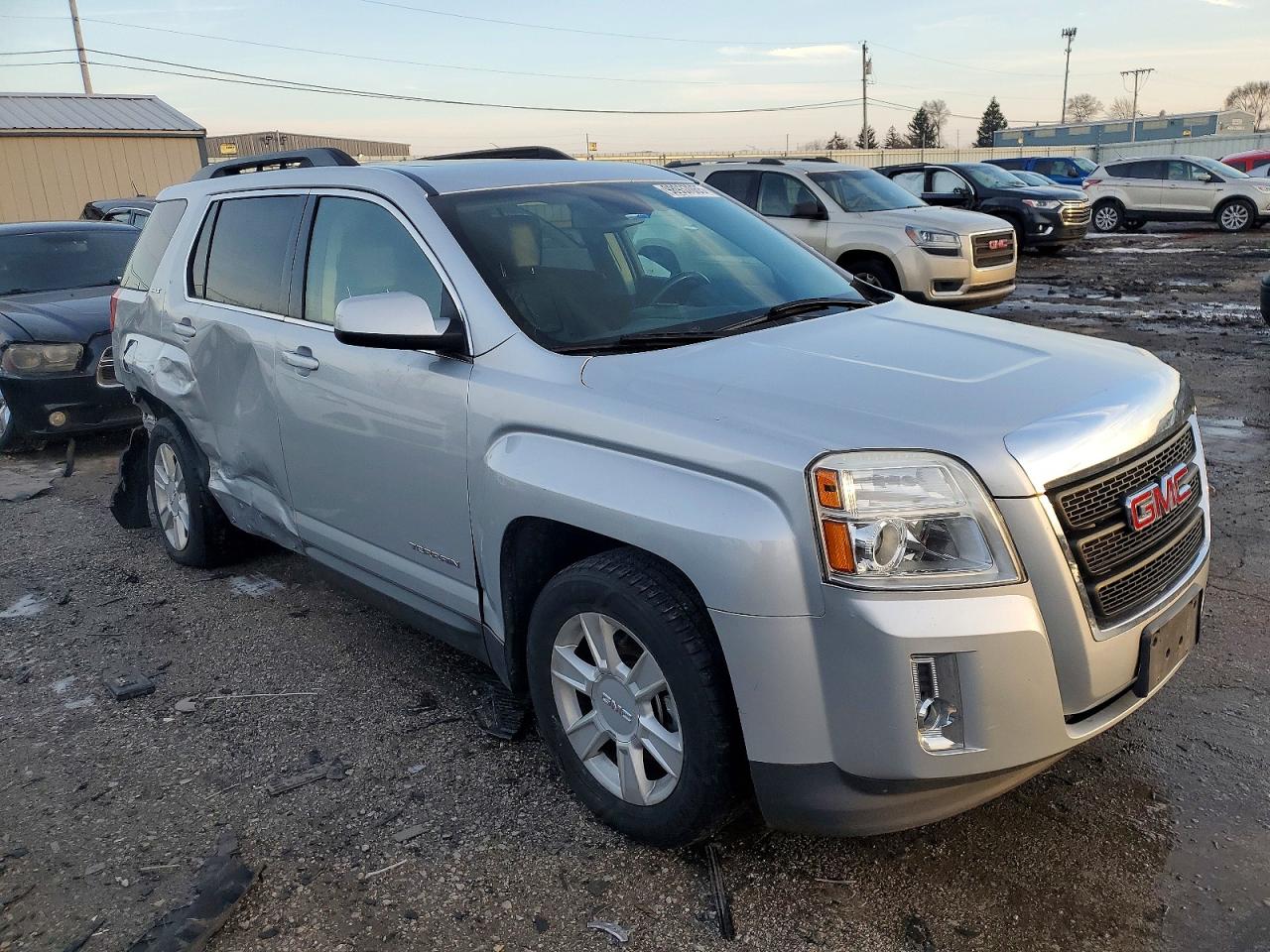 2013 Gmc Terrain Slt Silver vin: 2GKALUEK3D6335123