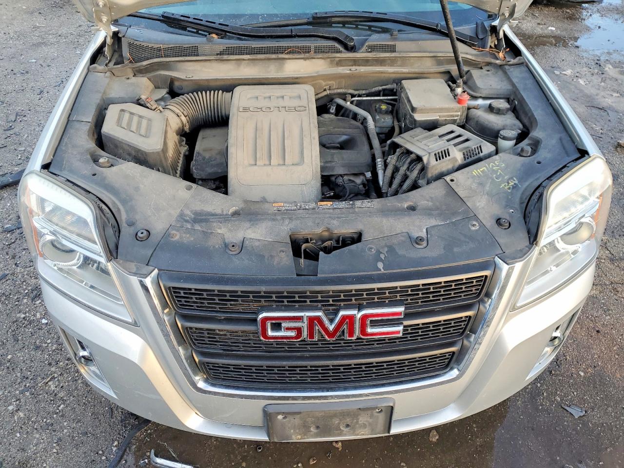 2013 Gmc Terrain Slt Silver vin: 2GKALUEK3D6335123