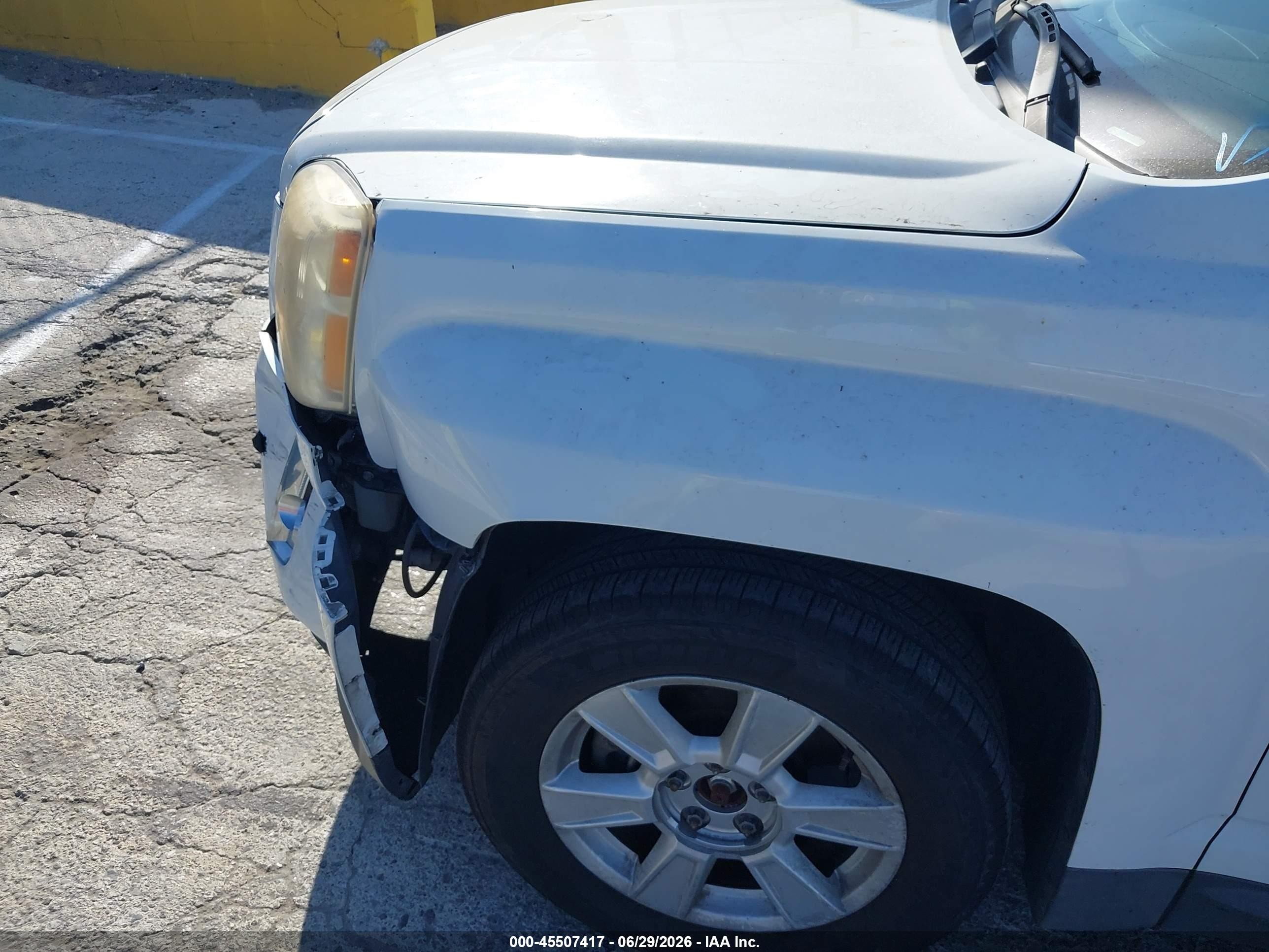 2013 Gmc Terrain Slt-1 White vin: 2GKALUEK3D6349118
