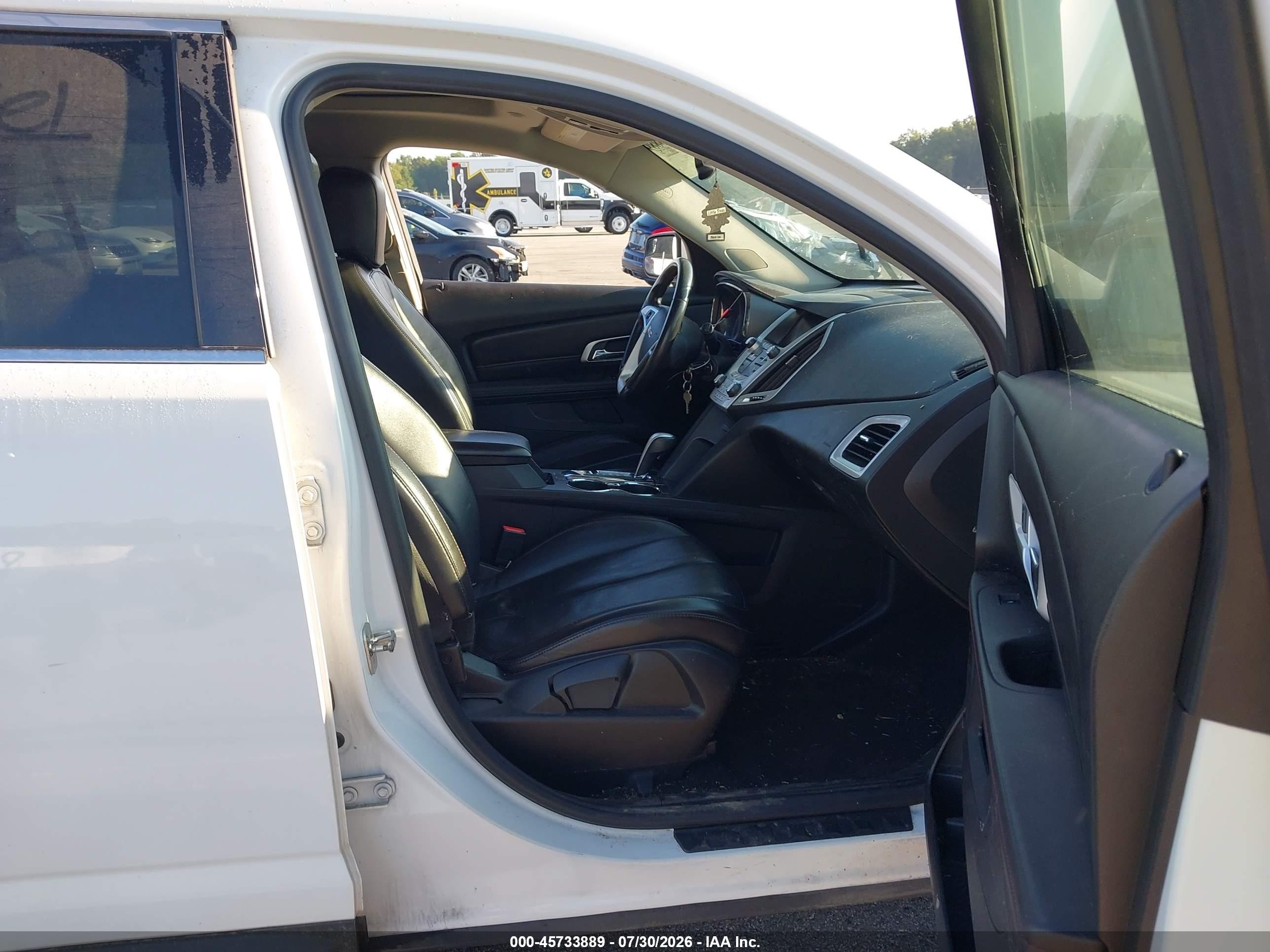 2013 Gmc Terrain Slt-1 White vin: 2GKALUEK3D6371264