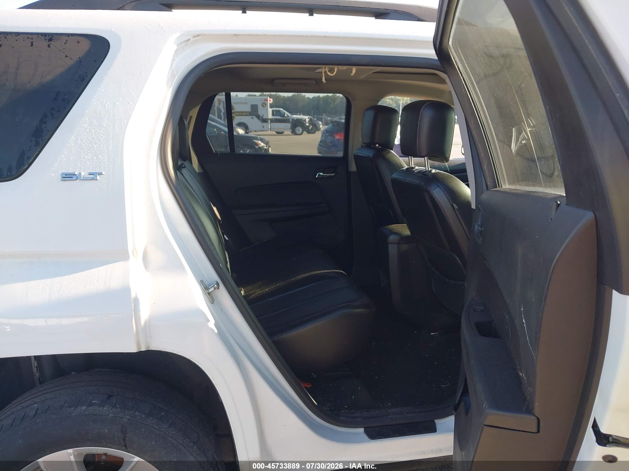 2013 Gmc Terrain Slt-1 White vin: 2GKALUEK3D6371264