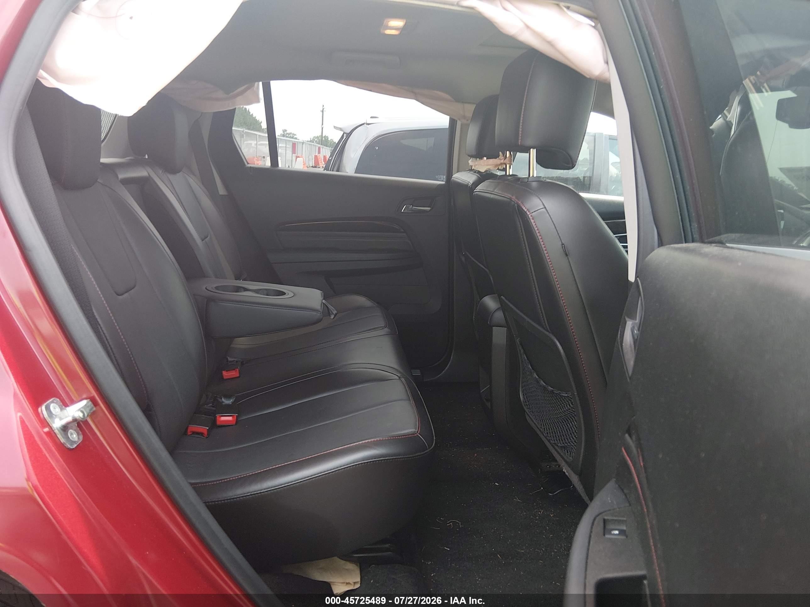 2015 Gmc Terrain Denali Red vin: 2GKALUEK3F6204129