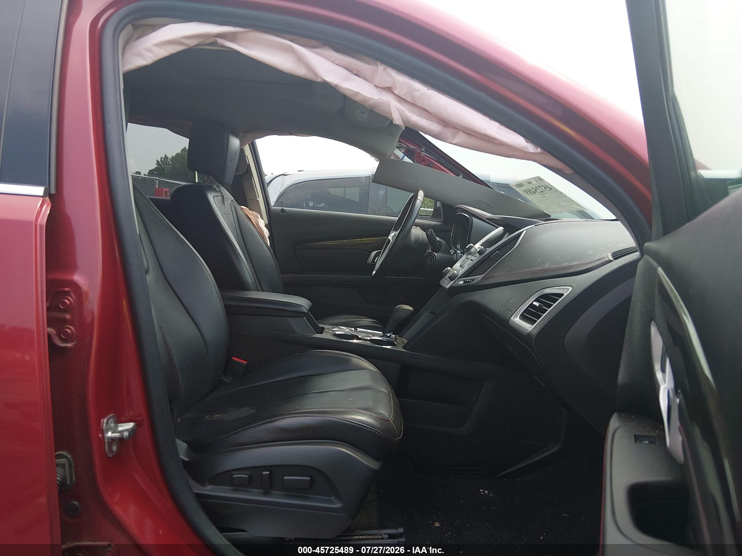 2015 Gmc Terrain Denali Red vin: 2GKALUEK3F6204129