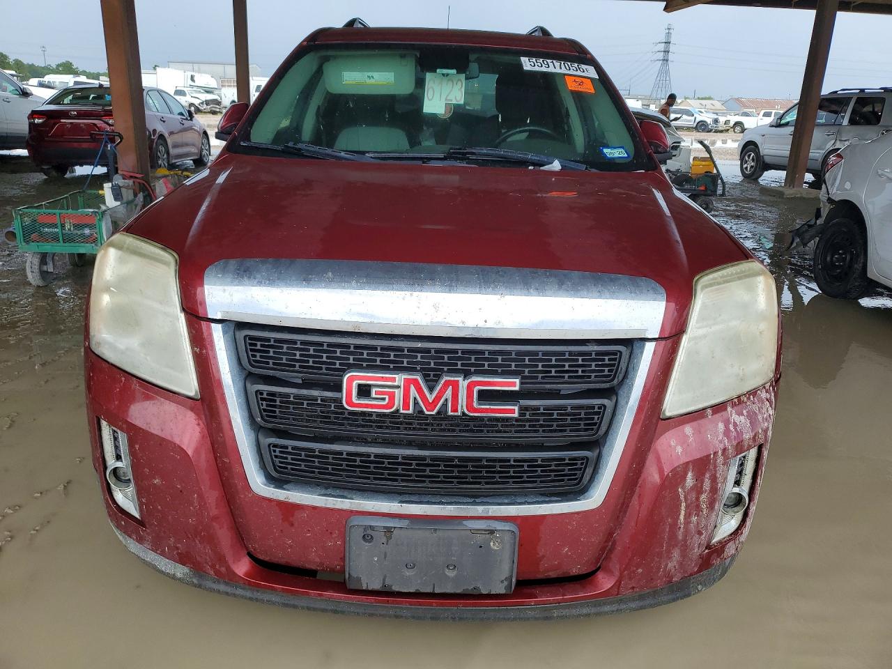2012 Gmc Terrain Slt Maroon vin: 2GKALUEK4C6358148