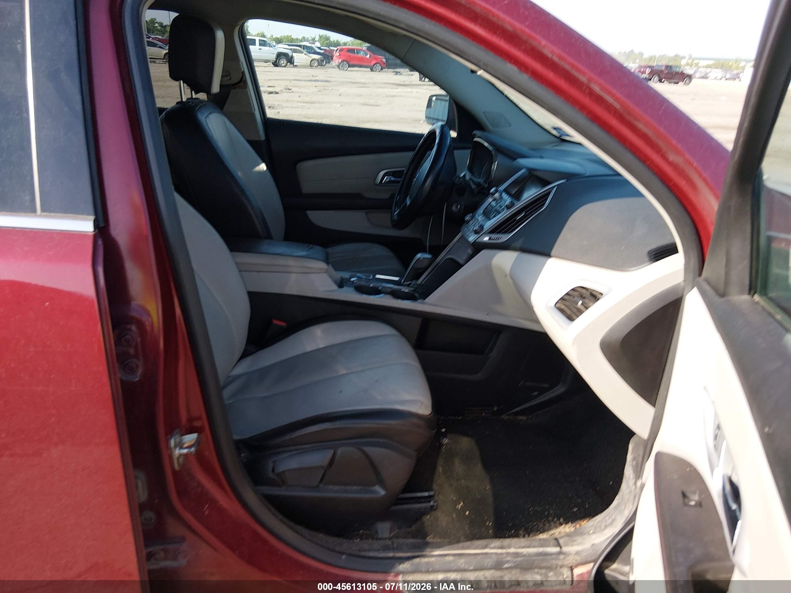 2012 Gmc Terrain Slt-1 Red vin: 2GKALUEK4C6390386