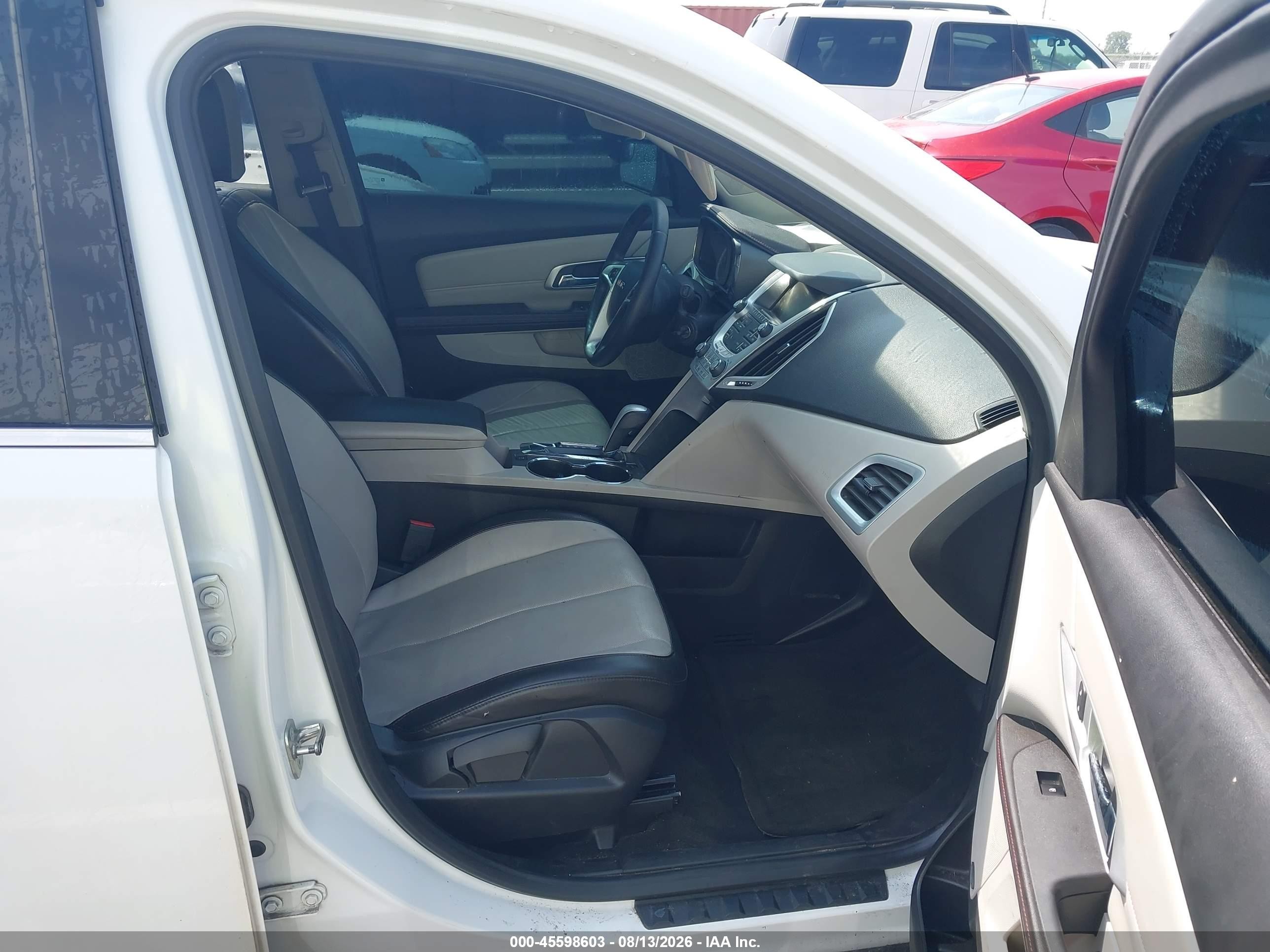 2013 Gmc Terrain Slt-1 White vin: 2GKALUEK4D6112413