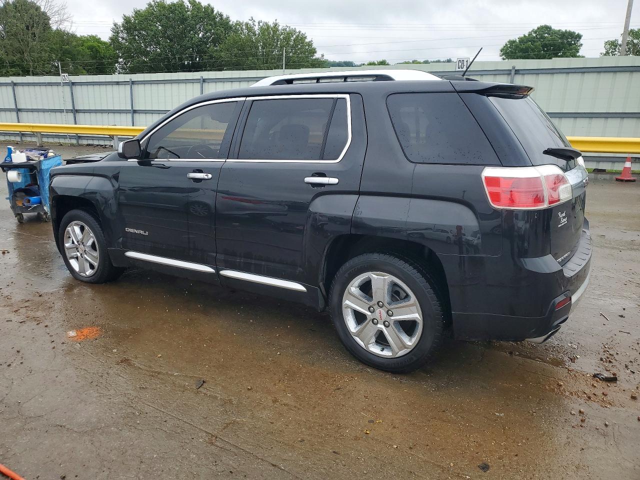 2015 Gmc Terrain Denali Черный vin: 2GKALUEK4F6155815